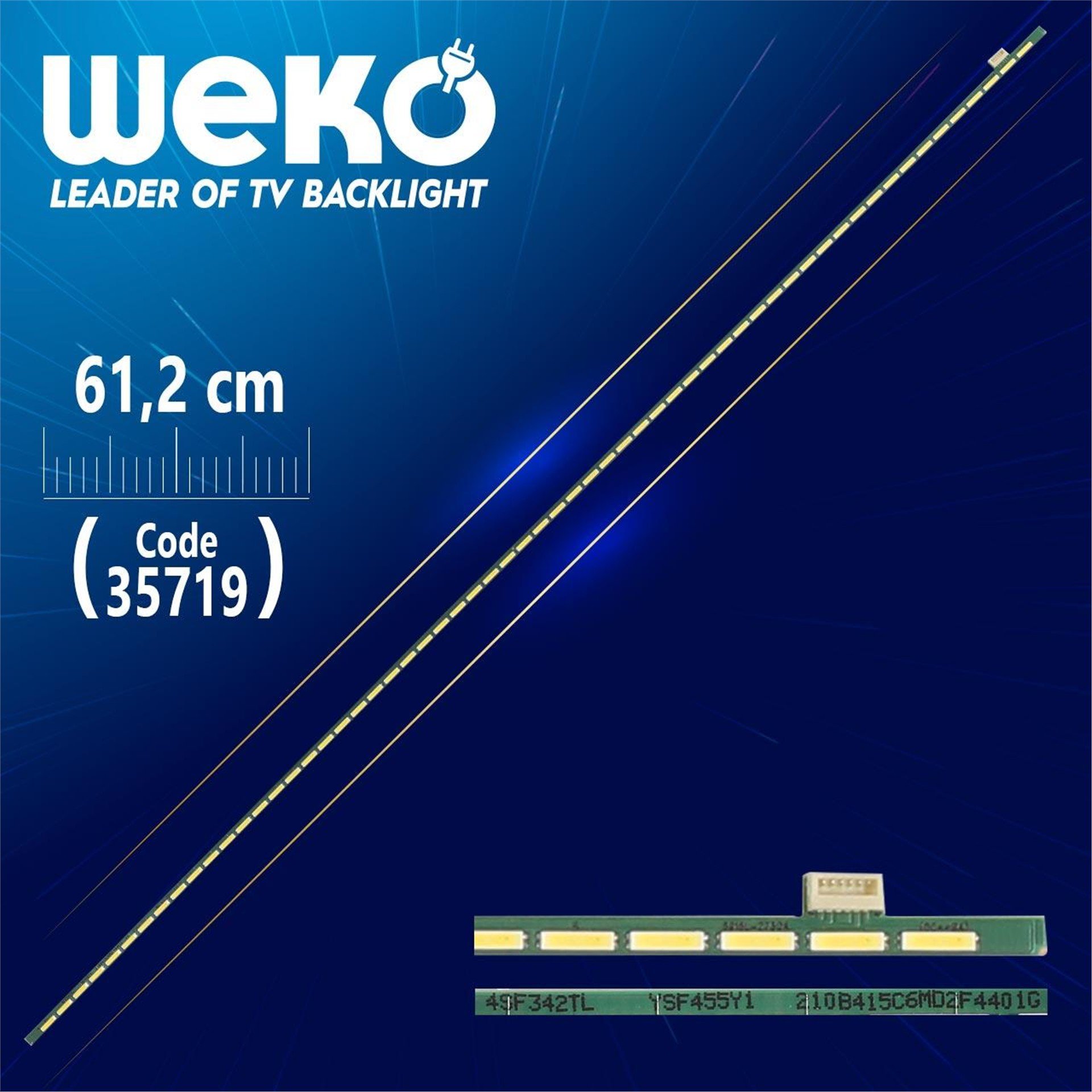Weko 270RMJ REV0.0 - 4FF242H8 - YFF345Y1 - 210B415C6MD2F4401G - 61.2 Cm 60 Ledli - WK-1190 Led Tv Bar - Tv Led Bar