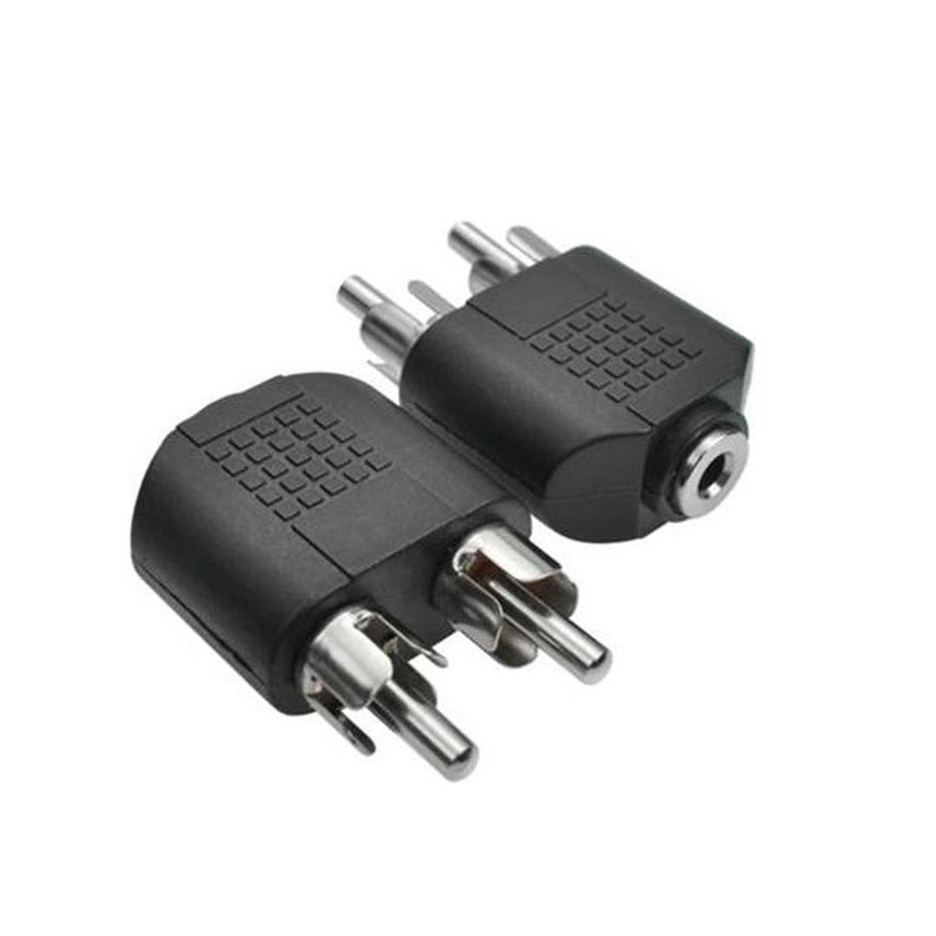 Powermaster 3.5 Mm Stereo Dişi  / 2 Rca Erkek Çevirici Jack - Fiş - Jack - Şase