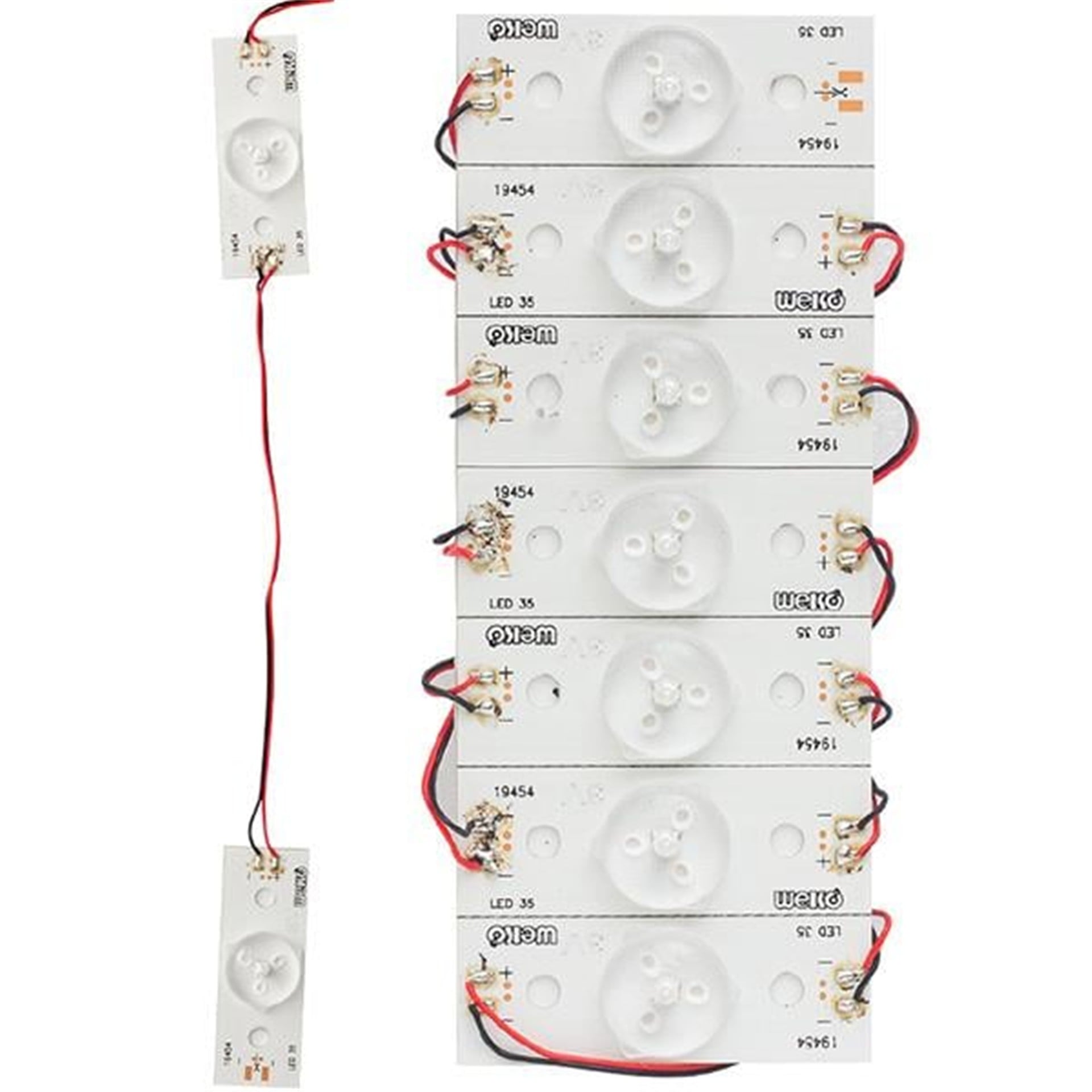 Weko 3 Volt Tek Kablolu Birbirine Bağlı Led (7'li Poşet) - Aydınlatma Diğer