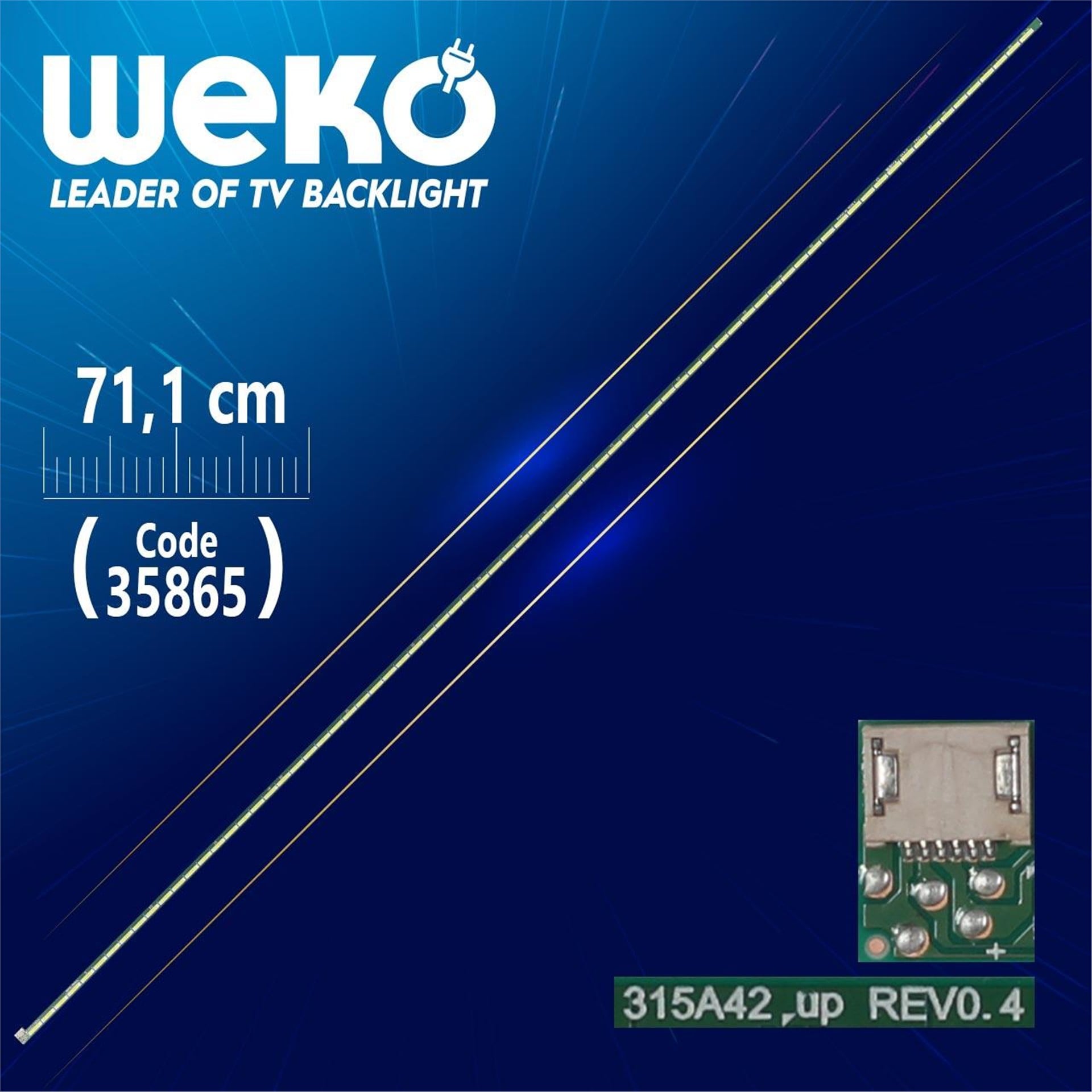Weko 315A42 UP REV0.4 - 6916L-2955A - 71.1 Cm 76 Ledli - WK-1327 Led Tv Bar - Tv Led Bar
