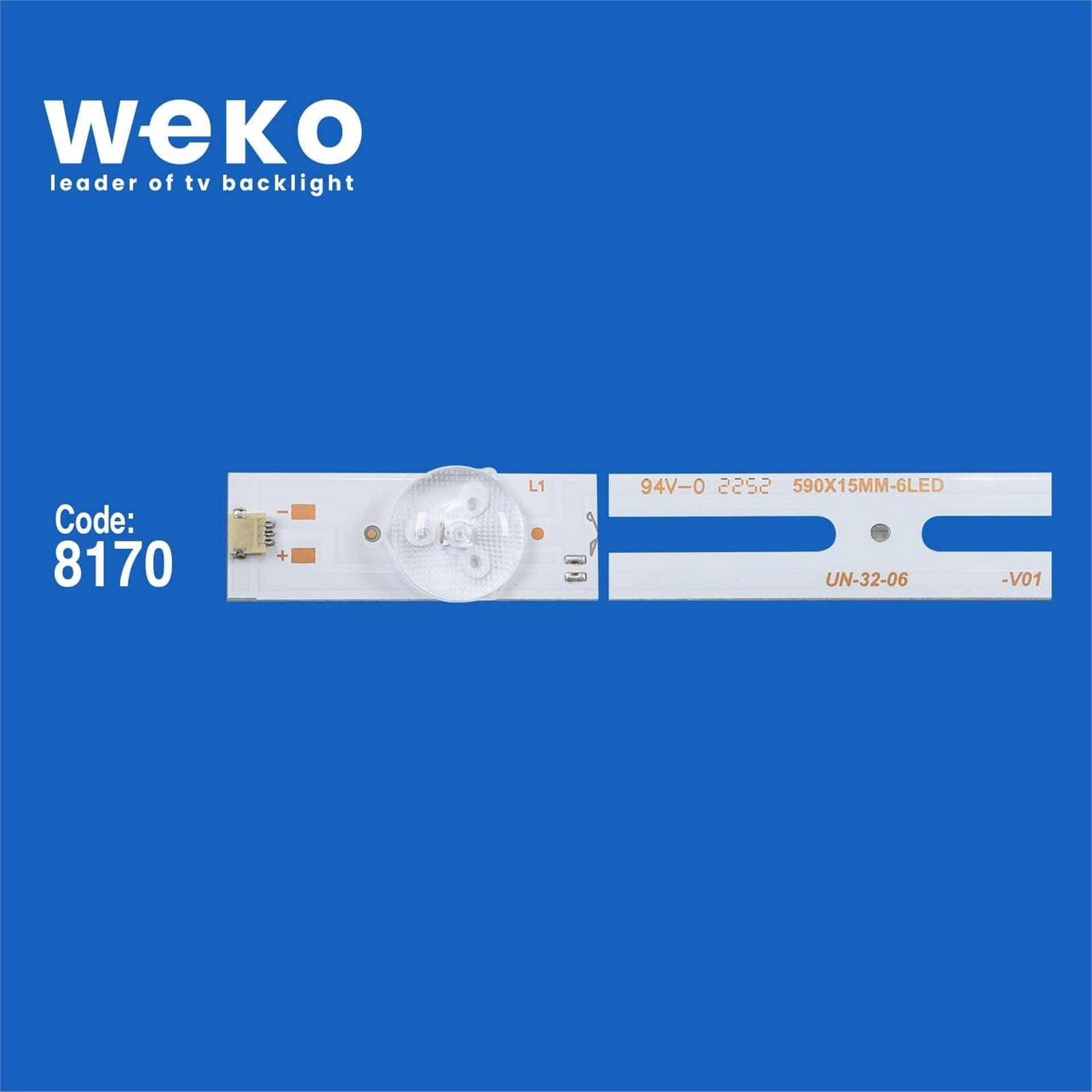 Weko 32Inch Universal Dled 3V 1W 6 Ledli 59 Cm 1,8 Cm  No:412 - Universal Ledler