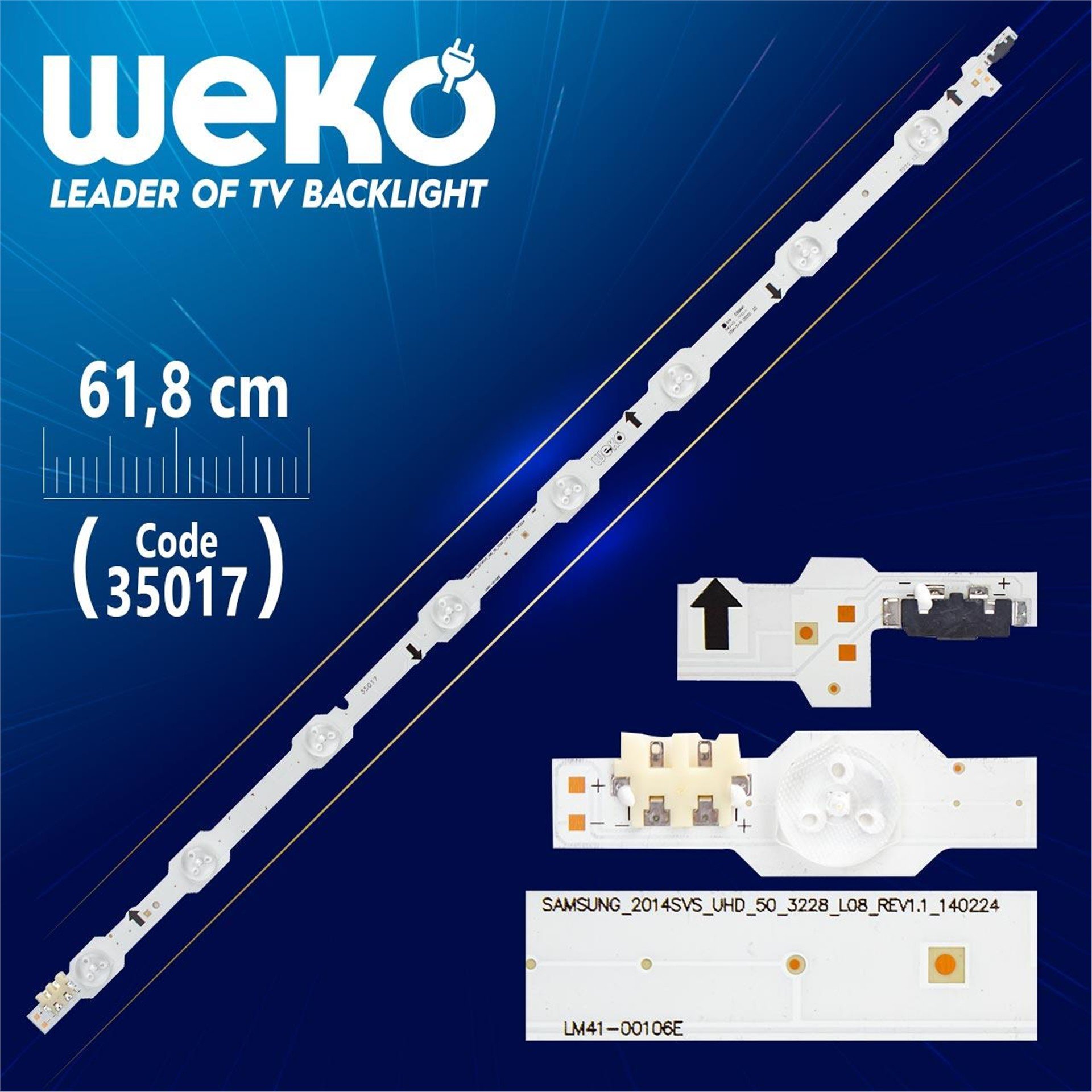Weko 50'' Inch SAMSUNG_2014SVS_UHD_50_3228_L08_REV1.1_140224 NHF LM41-00106E 61.8 Cm Tv Led Bar - Tv Led Bar