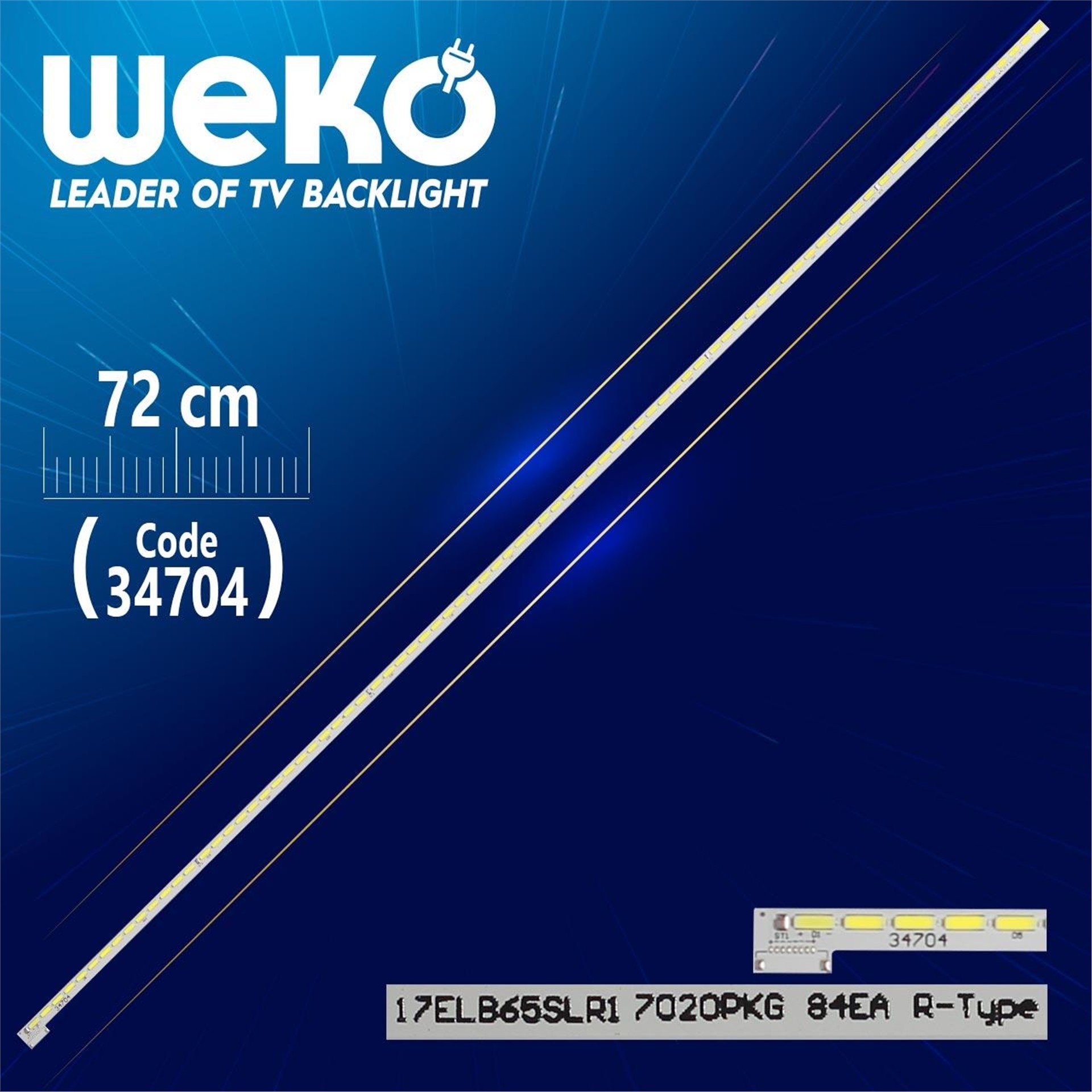 Weko 65İNCH 17ELB65SLR1 7020PKG 84EA R-TYPE REV0.1 150409 - 72 Cm - WK-161 Led Tv Bar - Tv Led Bar