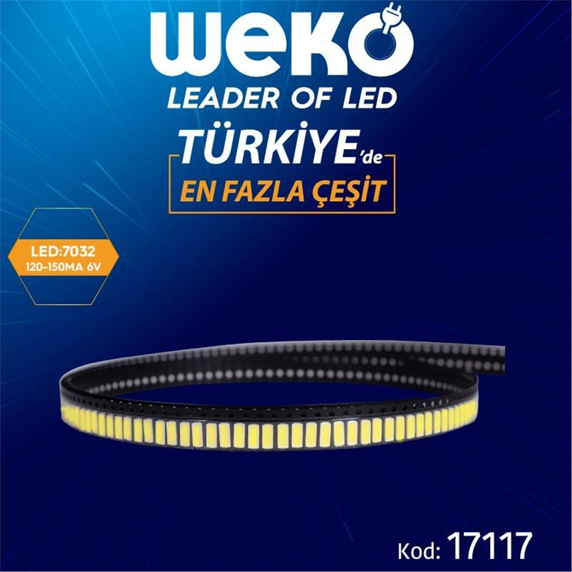 Weko 7032 120-150 MA 6V Tv Led Bar Ledleri - Tv Led Bar