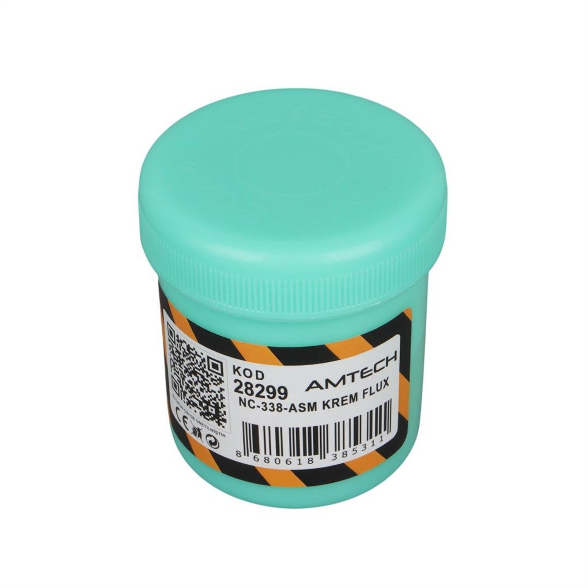 Amtech Amtech NC-338-ASM 100g Lehim Kremi (Flux) No-Clean Halojensiz Profesyonel BGA/SMD Lehimleme - Lehim Pastası