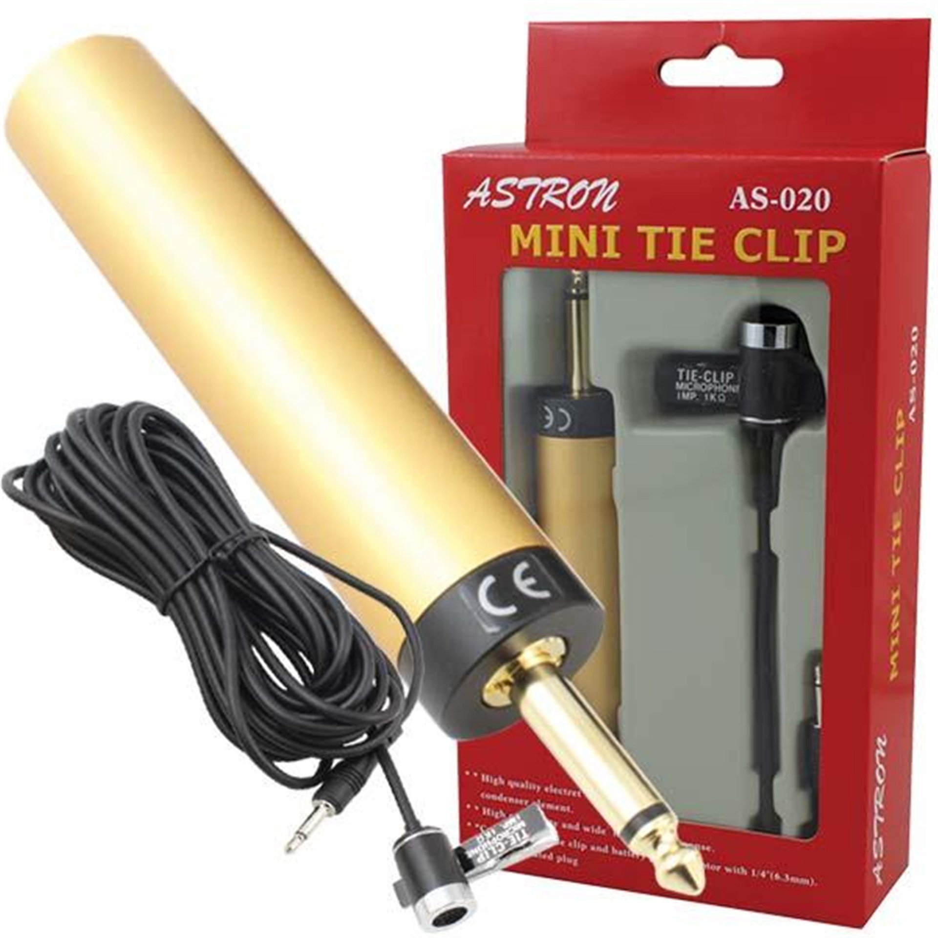 Astron Astron AS-020 Kablolu Yaka Mikrofonu - Yaka Mikrofonları
