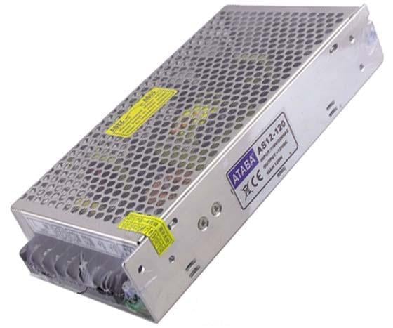 Ataba As12-120 12 Volt - 10 Amper - 120 Watt Metal Kasa Adaptör