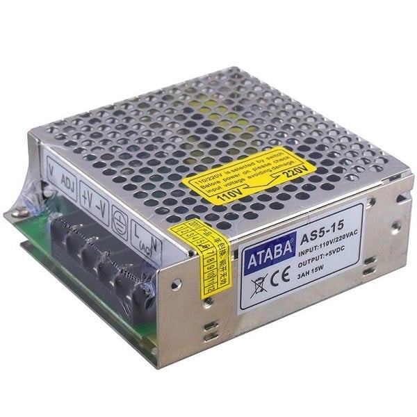 ATABA AS5-15 5 VOLT - 3 AMPER METAL KASA ADAPTÖR