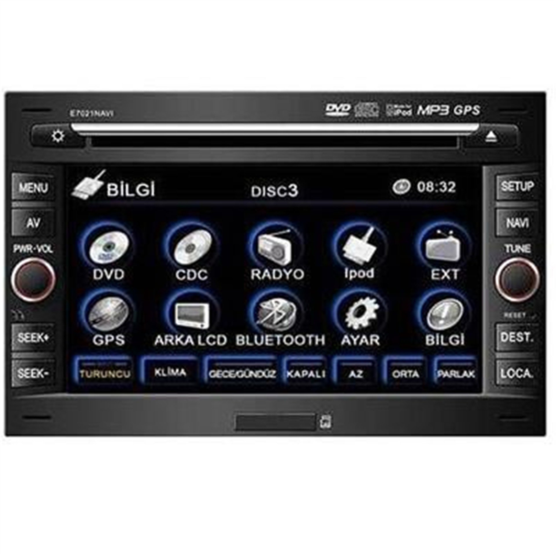 Avgo Avgo Avg-6390 7 Toyota Aurıs 2007-2012 Navigasyonlu Teyp (S 60) - Oto Aksesuarları