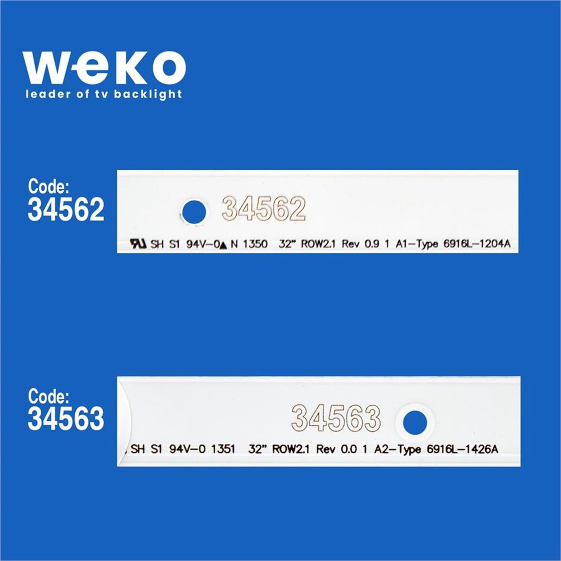 Weko Axen Ax032dld12at057-Ktm 32'' İnç 3 Adet Tv Led Bar - Axen Led Bar
