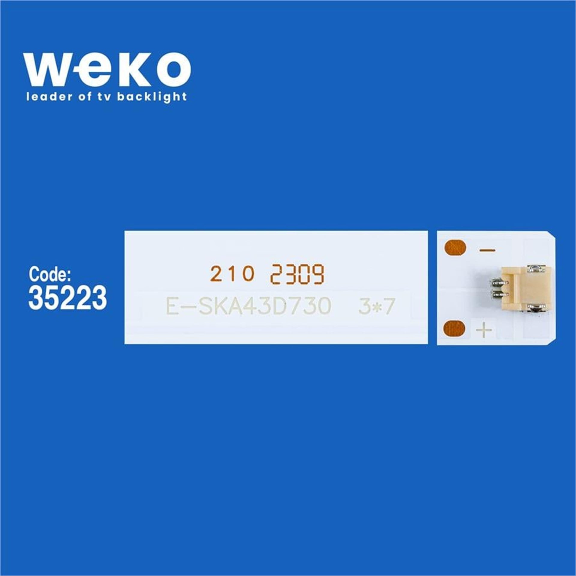 Weko Axen AX43DIL075/0100-G 43'' İnç 3 Adet Tv Led Bar - Axen Led Bar