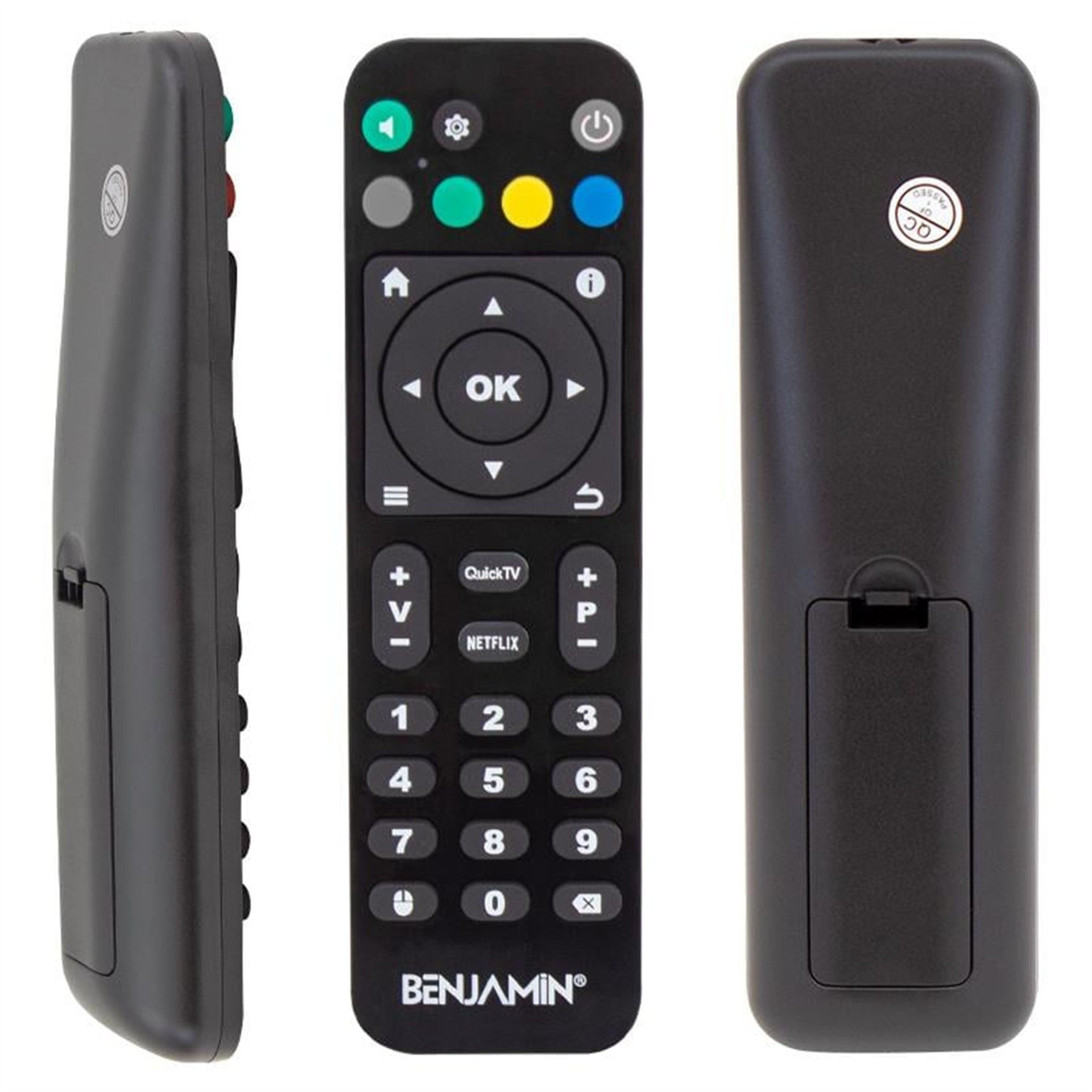 Weko Benjamin BJ-A216 Android Tv Box Kumandası - Benjamin Uydu Alıcı Kumandaları