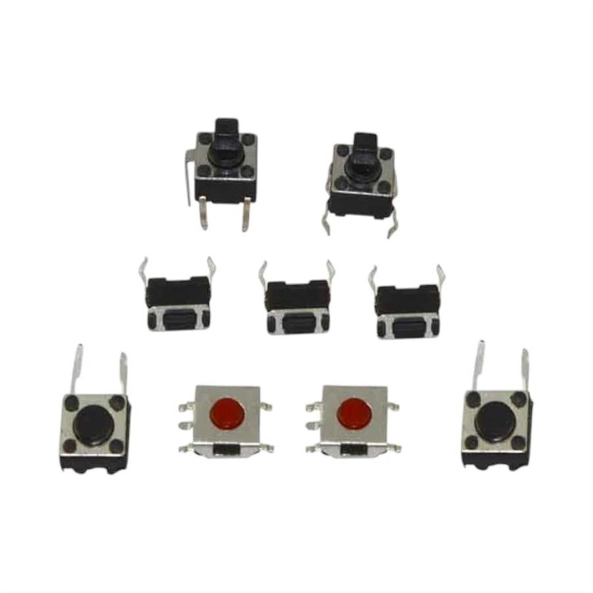 Elektromer C9 Buton - Mini Tact Buton 4P SMD - Muhtelif Elektronik Malzeme