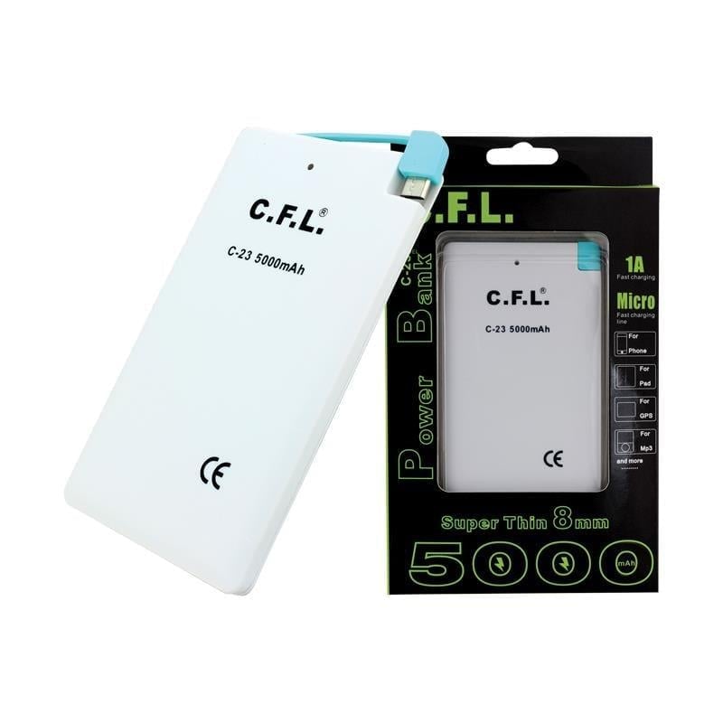 Cfl C-23 5000 Mah 1A Süper İnce 8 Mm Powerbank