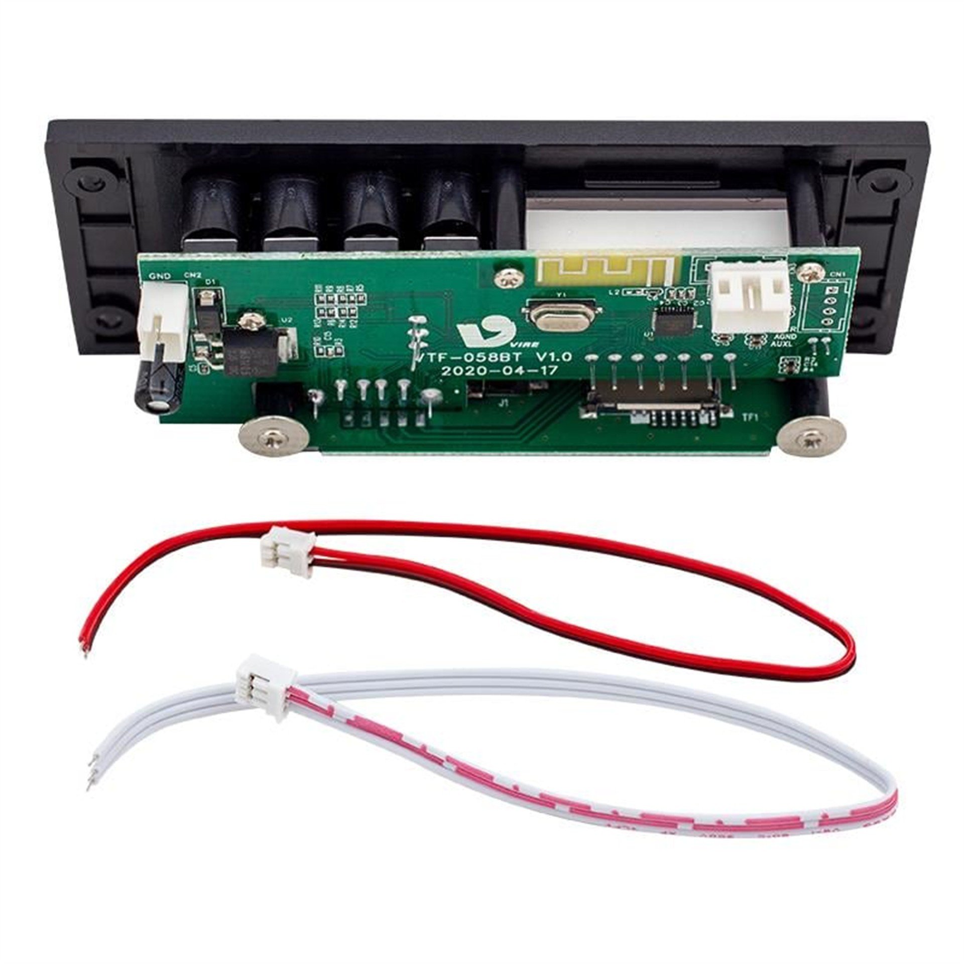 Class Class USB-129 USB-SD-MIC-AUX-BLUETOOTH Kumandalı Ekranlı Çevirici Dijital Player Board - Oto Aksesuarları