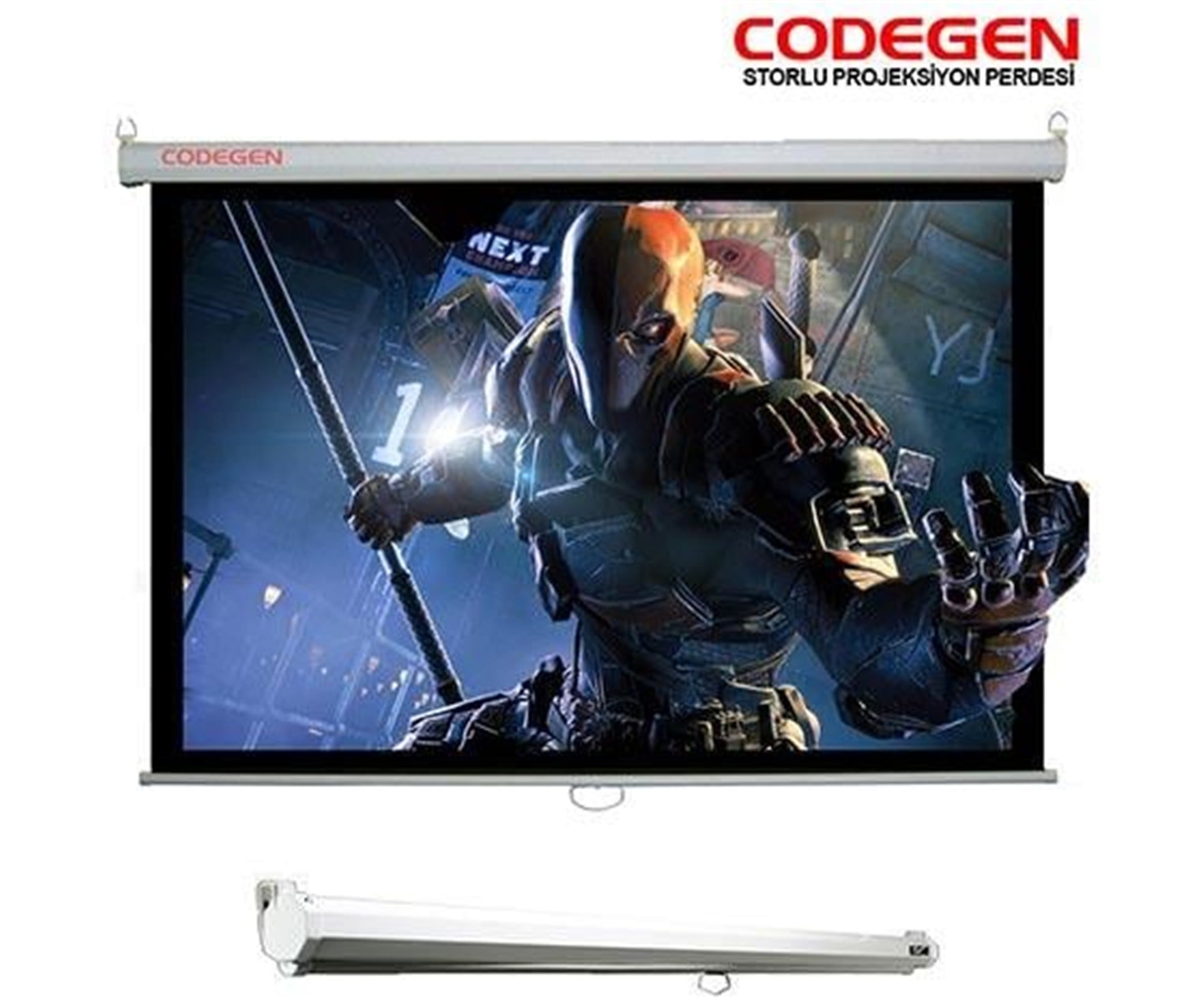 Codegen Codegen Storlu Projeksiyon Perdesi 300X225 - Projeksiyon Aksesuarları