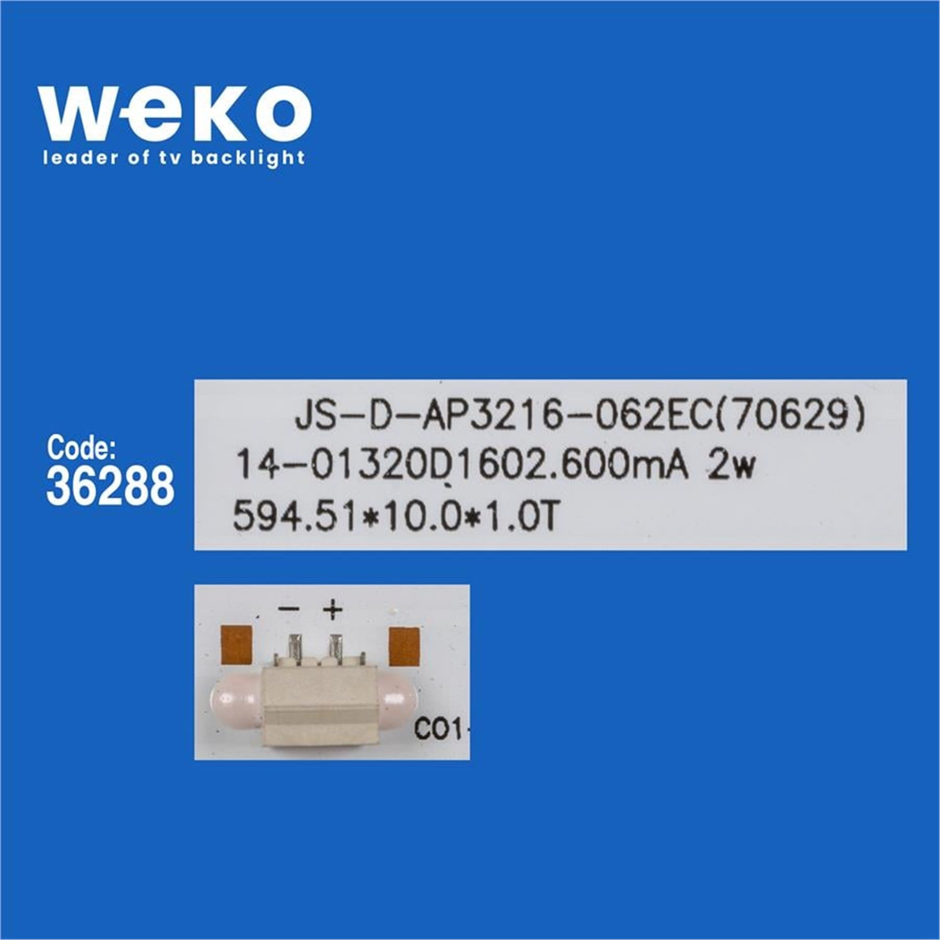 Weko Crown 32A16BG 32'' 2 Adet Tv Led Bar - Crown Led Bar