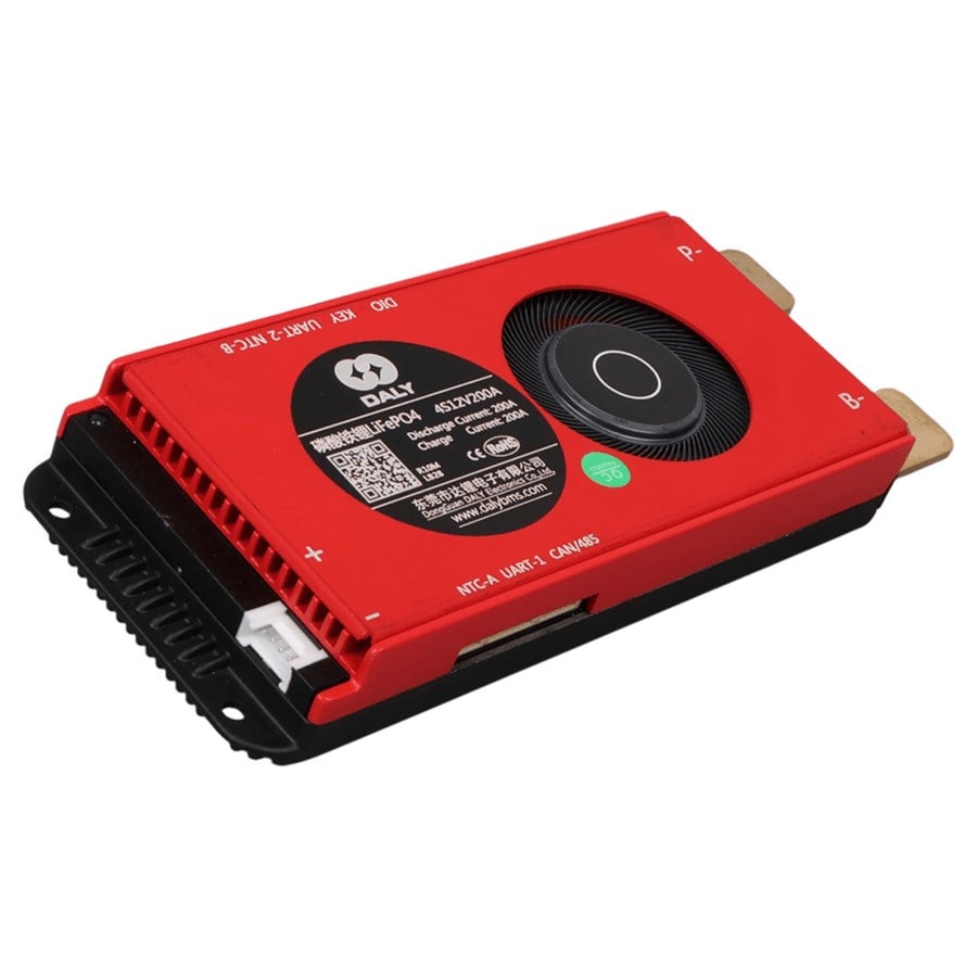 DALY LFP 4S 12V 200A+RS485+CAN BMS SMART AKILLI PİL KORUMA MODÜLÜ