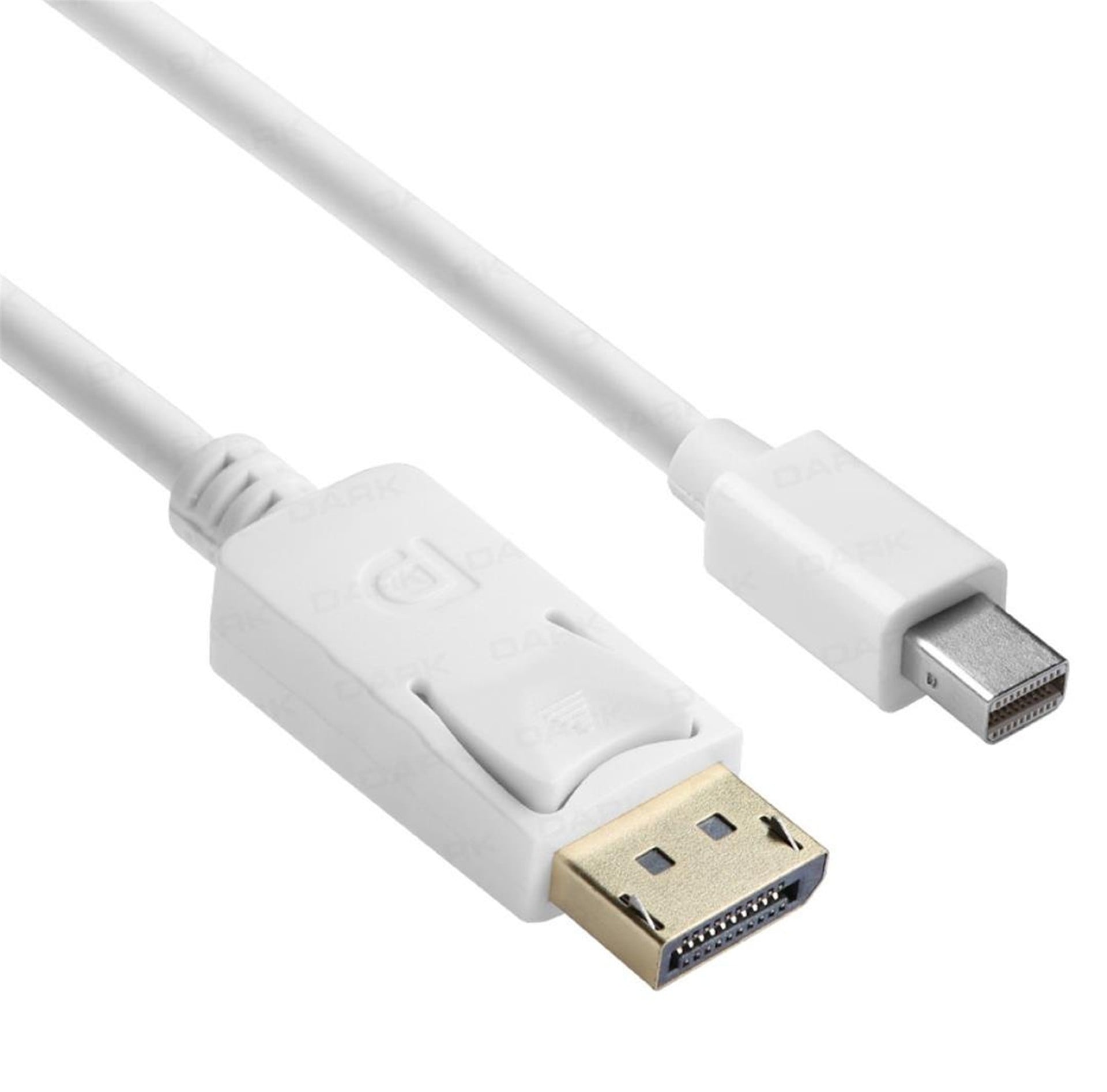 Dark Dark CB DPXMDPL150 Beyaz 1.5 Metre Display Port - Mini Display Port Kablo - Çevirici Dağıtıcı