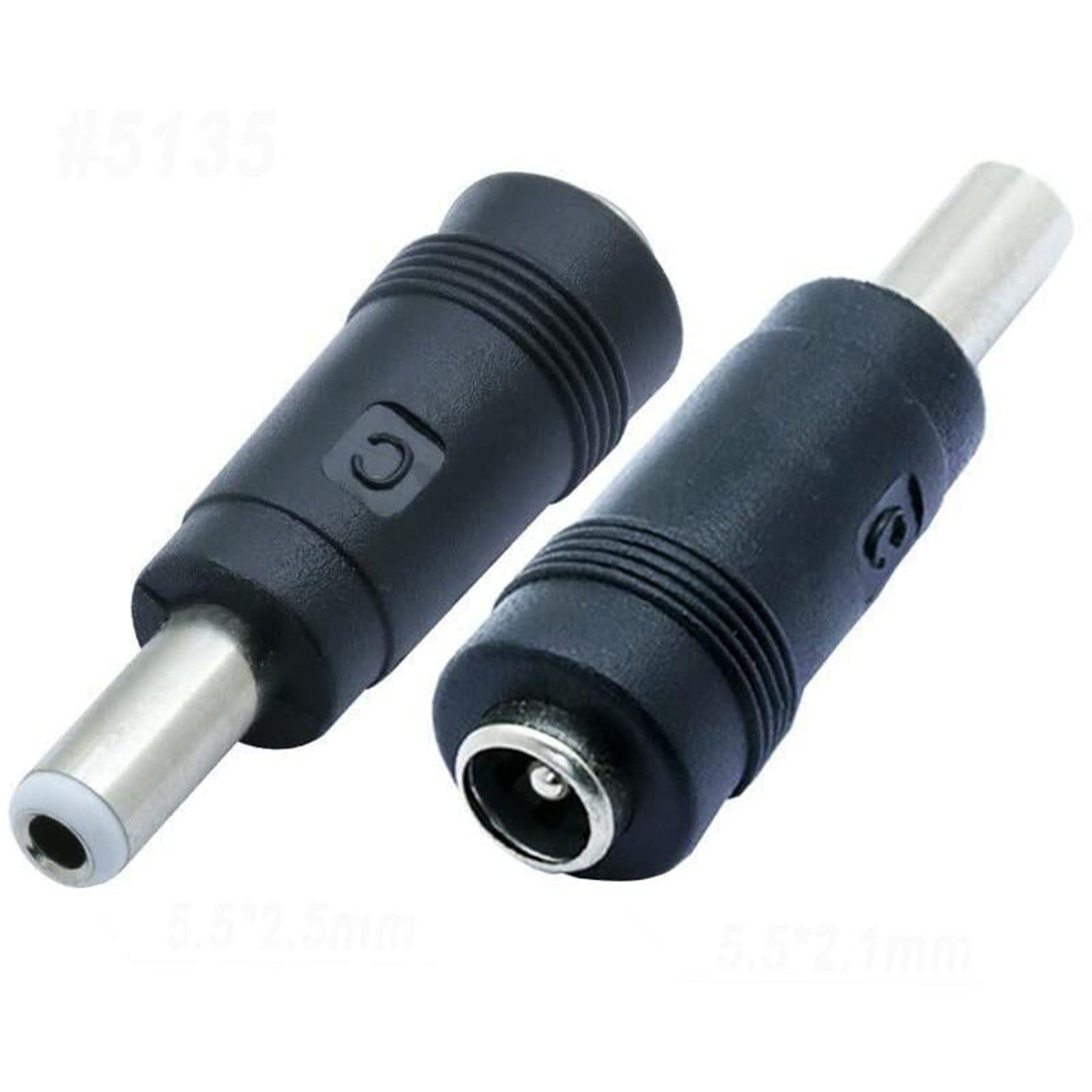 Powermaster Dc 2.1 Mm Dişi / 2.5 Mm Erkek Çevirici Jack Fiş - Fiş - Jack - Şase - Buton - Konnektör