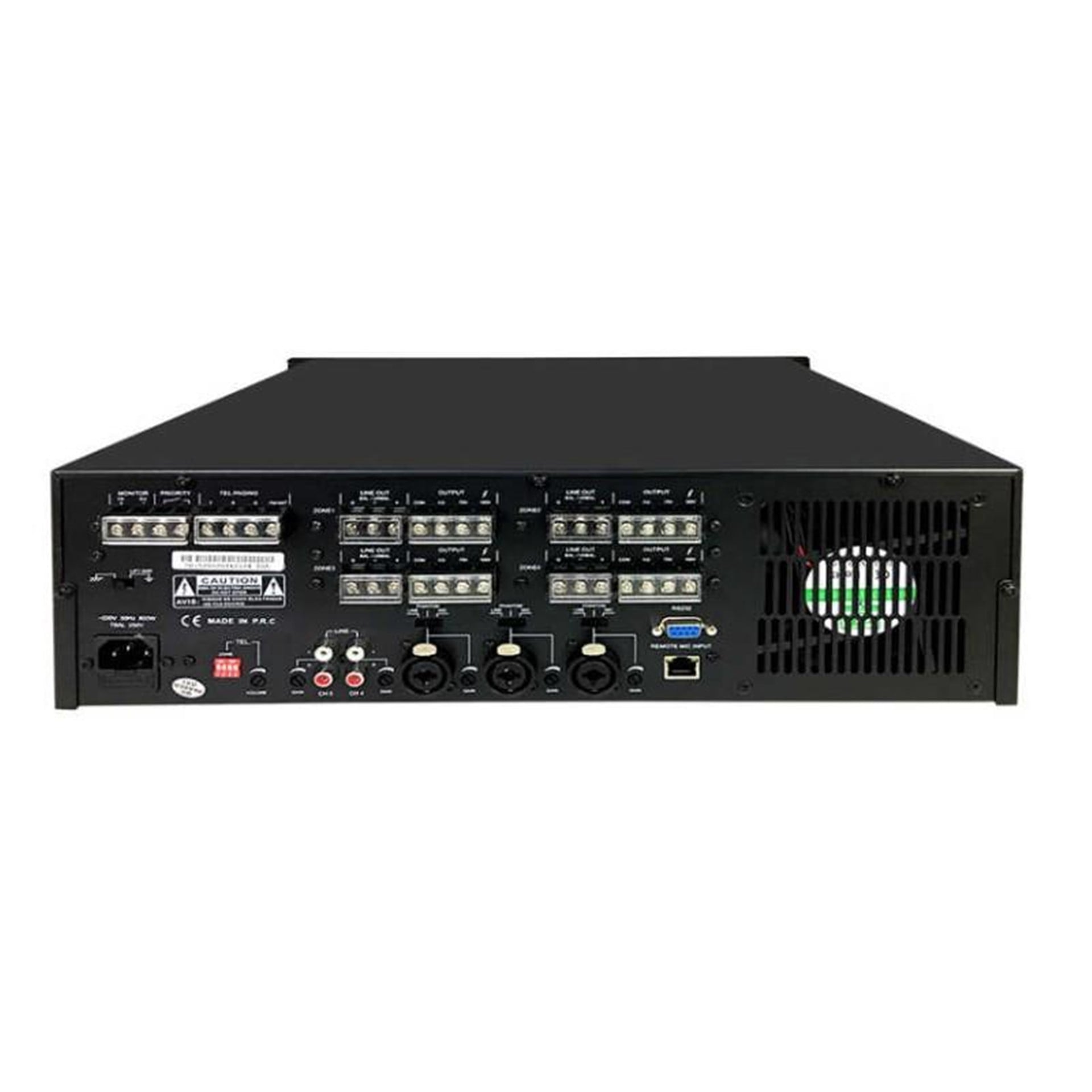 Decon Decon Dp-5200 4 X 200W 4 Ohm 70-100V Usb-Sd 5 X 4 Matrıx Mıxer Amfi - Seslendirme Amfileri