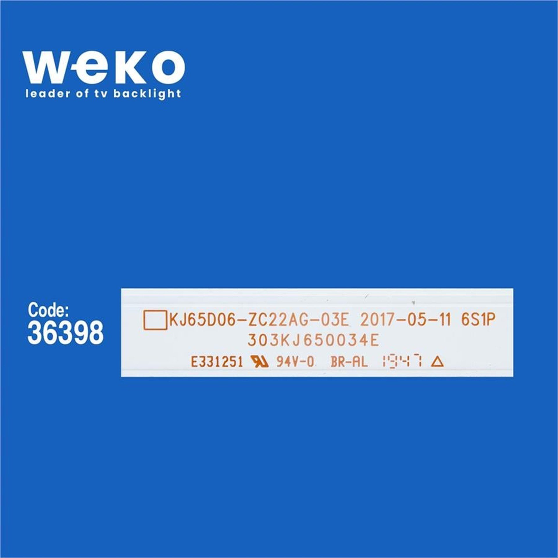 Weko Dijitsu 65S 65'' İnç 12 Adet Tv Led Bar - Dijitsu Led Bar