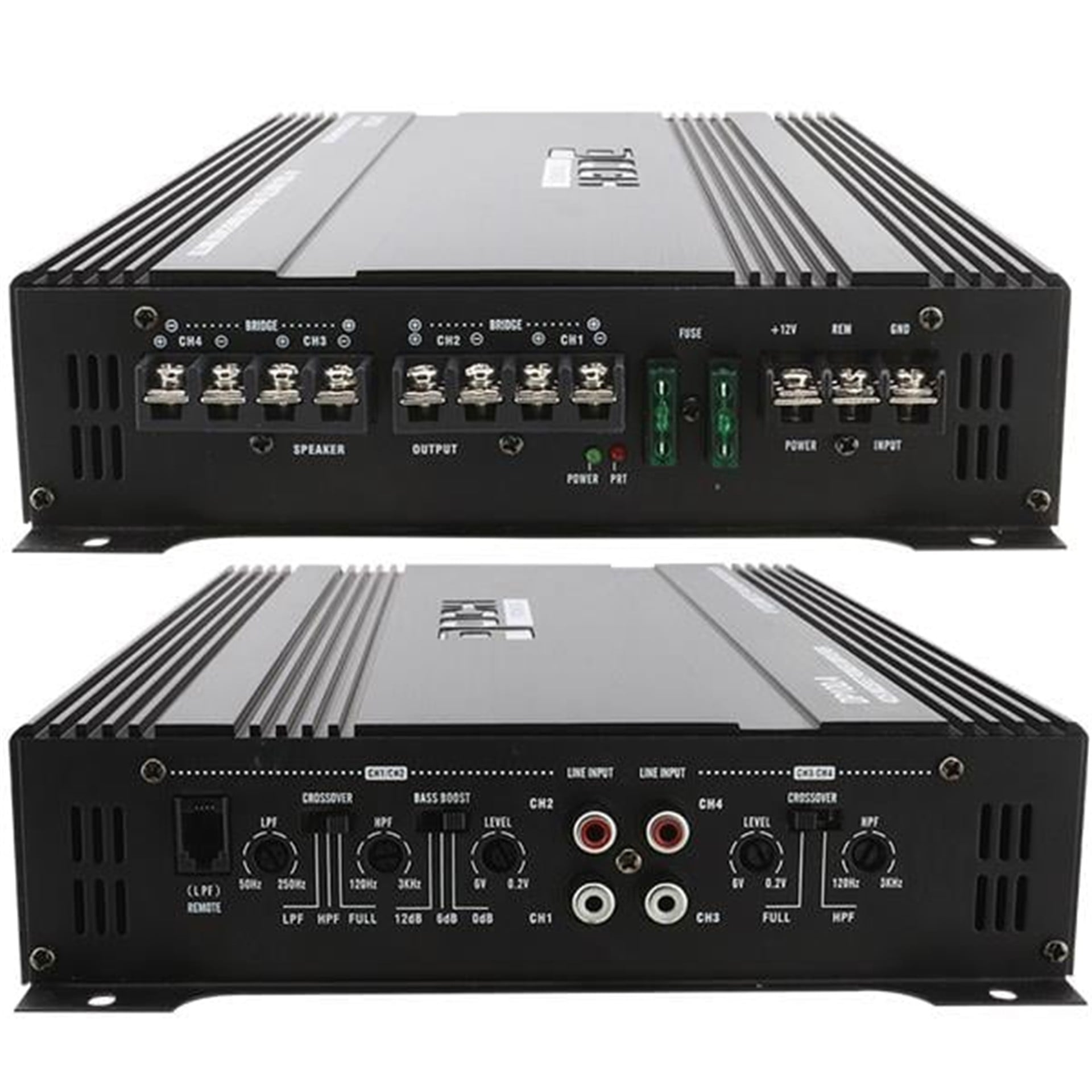 Oem Dochpower Dp100.4 4 Kanal 3400 Watt Mosfet Oto Anfi (Bass Kontrollü) - Oto Amfiler
