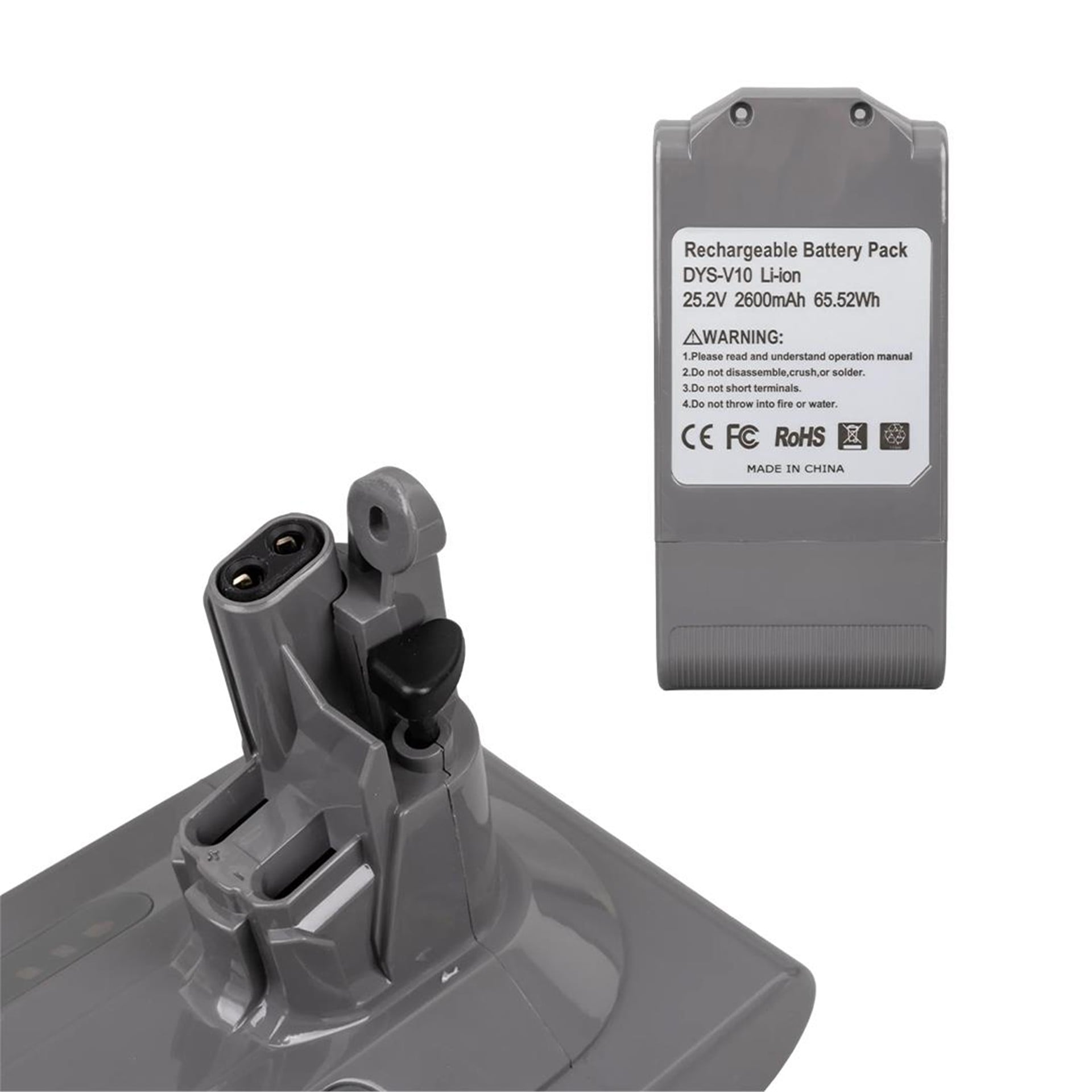 Powermaster Dyson DYS-V10 Li-Ion 2.6Ah Elektrikli Süpürge Bataryası - Şarjlı Piller