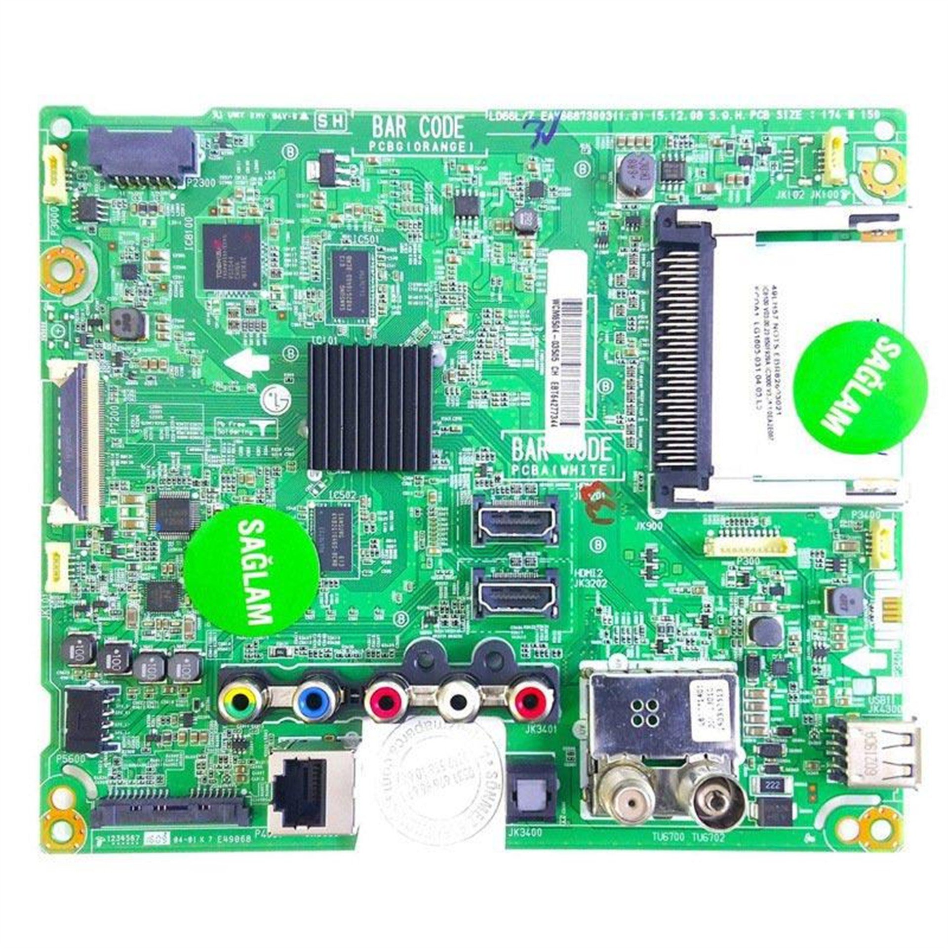 Oem Eax66873003(17) Ebt64277344 Ebr82603021 49Lh57 Lg Tv Maınboard (T23167) - Muhtelif Elektronik Malzeme