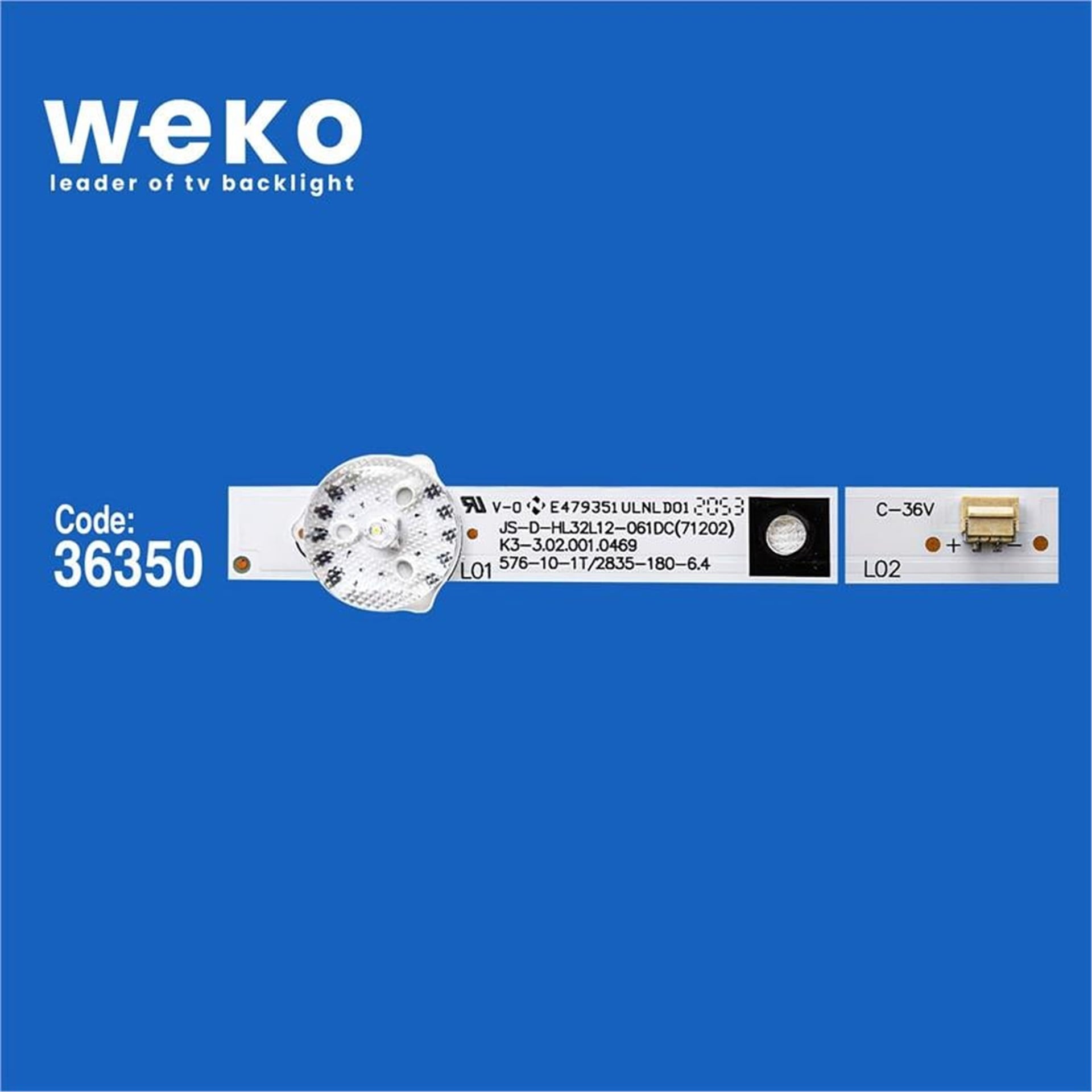 Weko Elektromaster LED32D880 32'' İnç 3 Adet Tv Led Bar - Diğer Led Bar Çeşitleri