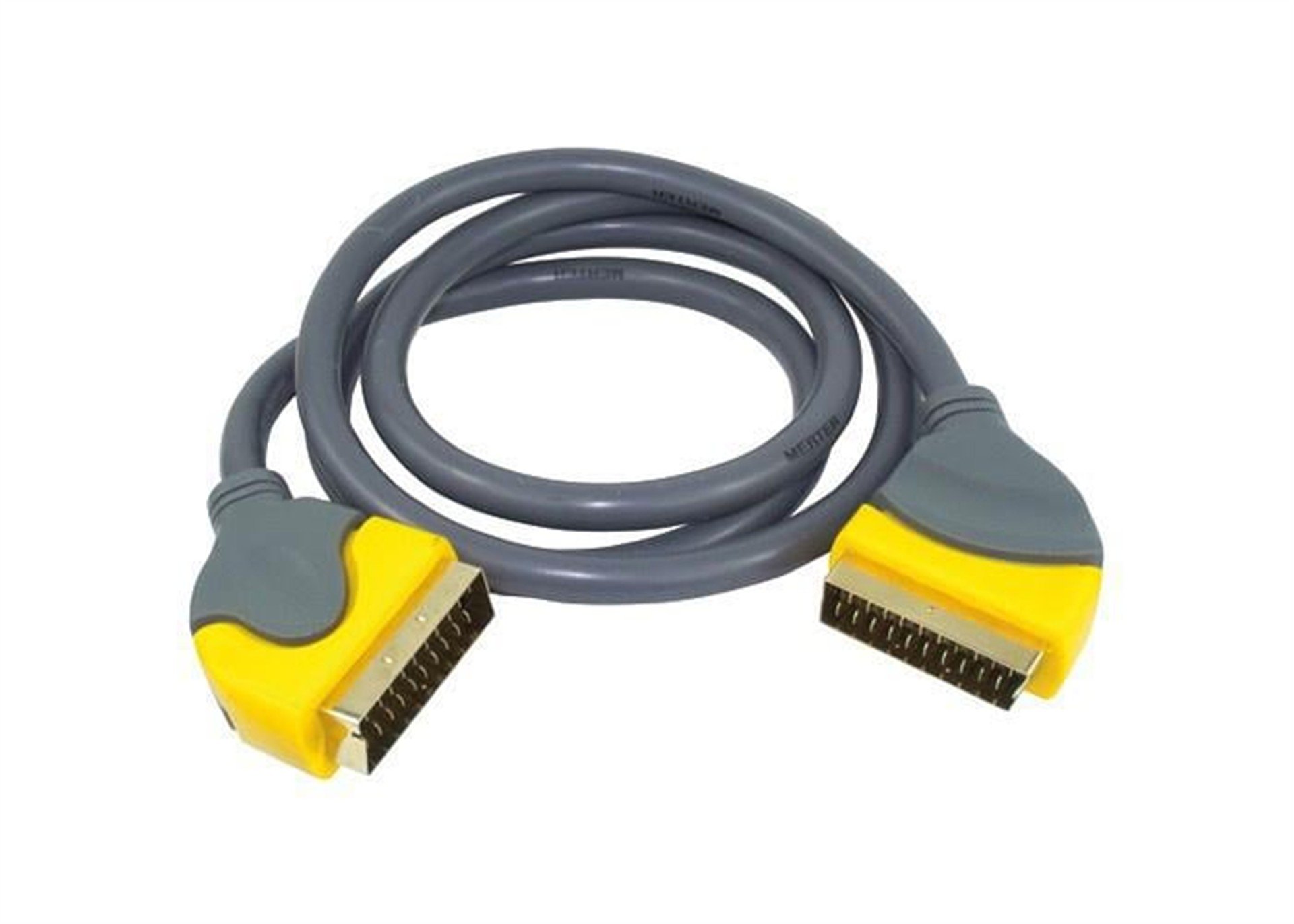 Elektromer Elektromer 1.5 Metre Sarı Başlı Scart Scart Kablo - Scart Kablolar