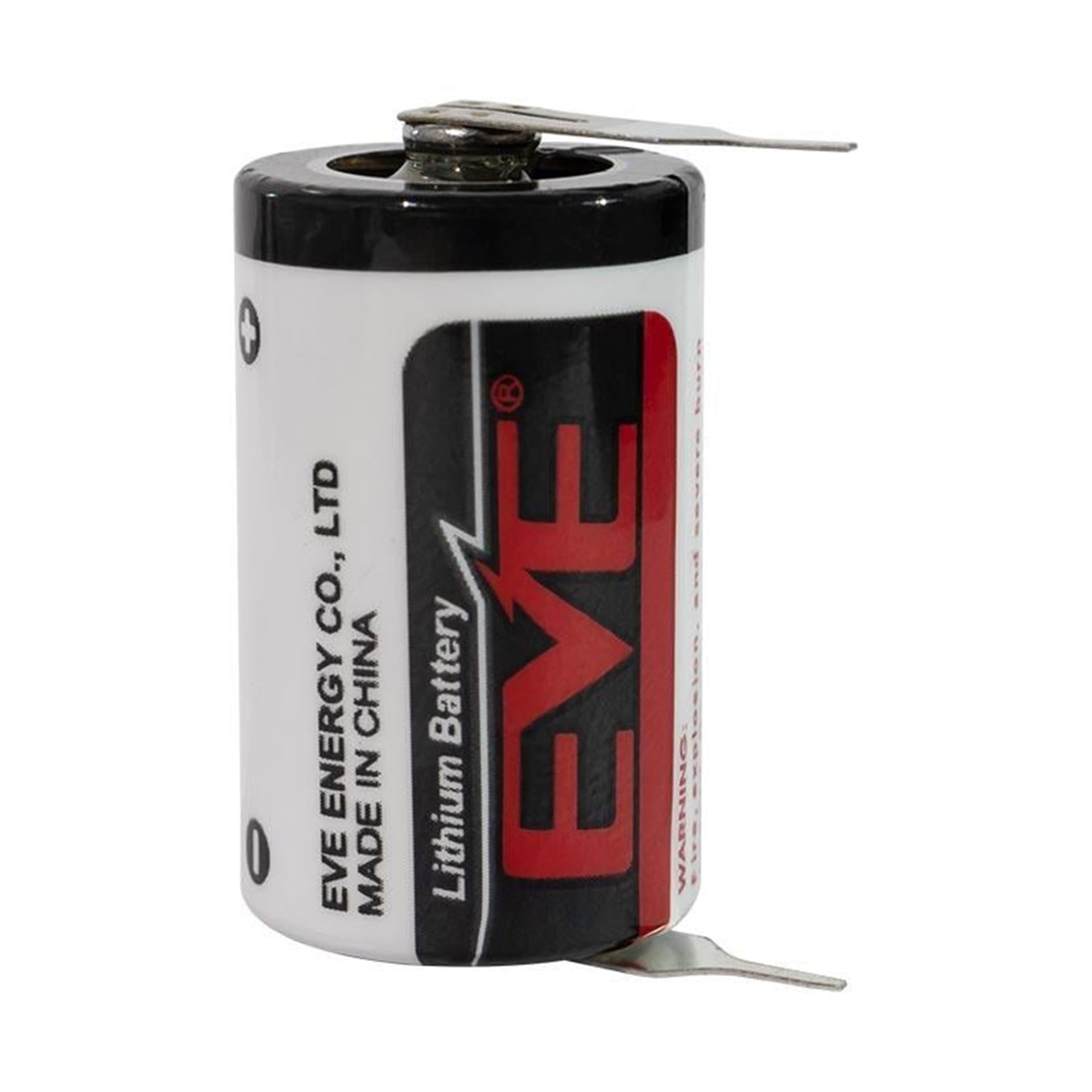 Eve Eve ER14250/3PT 1/2AA - 3.6 Volt Kısa Boy Puntalı Lityum Pil - Piller