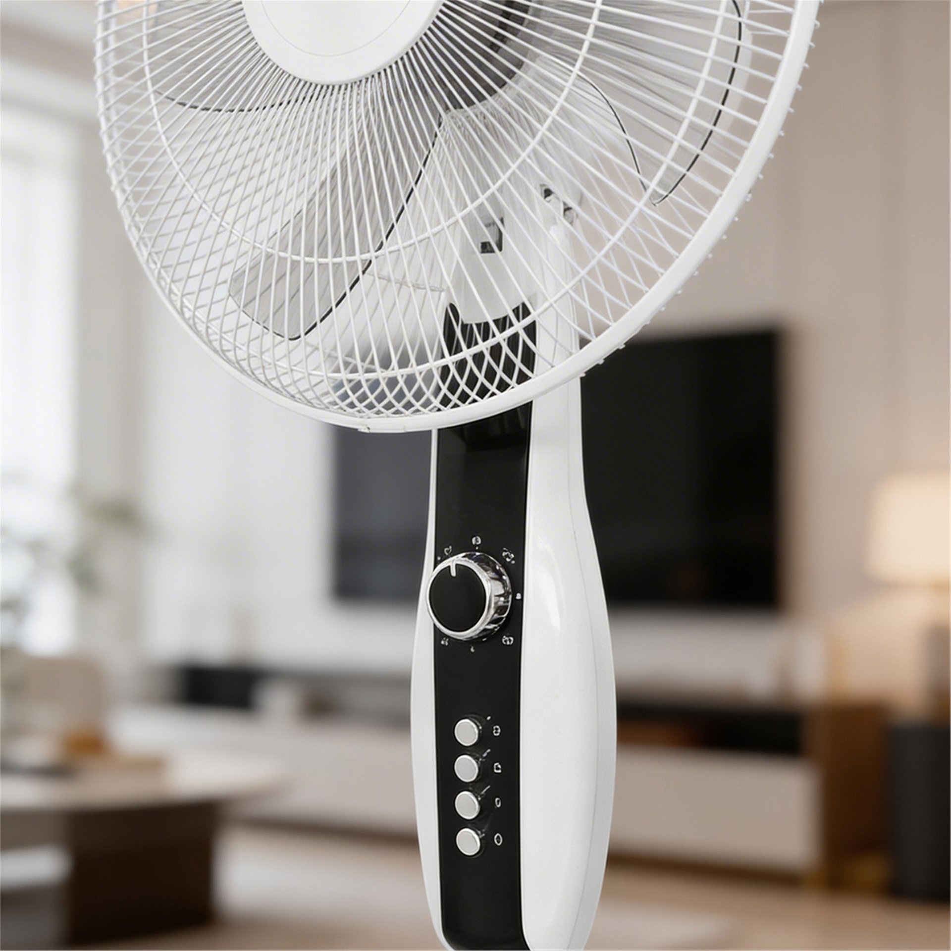 Everest Everest FAN11 Cool Air 16'' 50 Watt 5 Pervaneli 3 Kademe 1200RPM Zaman Ayarlı Vantilatör - Beyaz - Vantilatörler