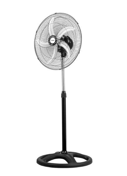 EVEREST FAN16 SİYAH 18'' 65 WATT 3 HIZ KADEMELİ 5 PARVANELİ SANAYİ TİĞİ VANTİLATÖR