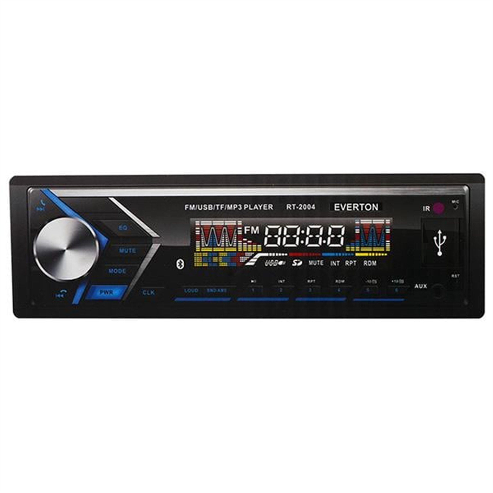 Everton Everton Rt-2004Bt Usb/Sd/Fm/Aux/Bt Bluetoothlu Mekaniksiz Oto Teyp 4X50 Watt - Double Teyp