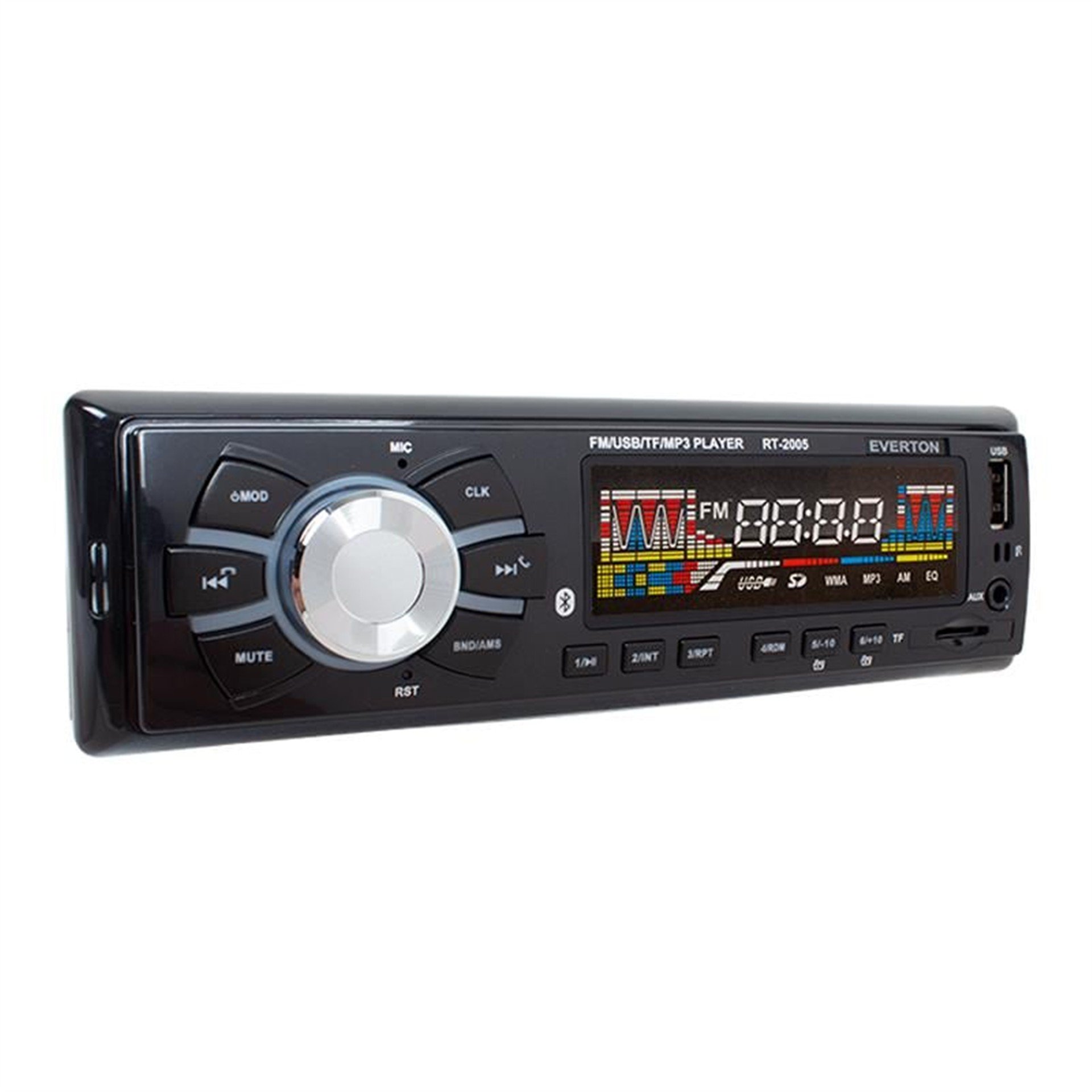 Everton Everton RT-2005BT USB-SD-FM-AUX Mekaniksiz Bluetooth'lu Oto Teyp - Oto Teyp