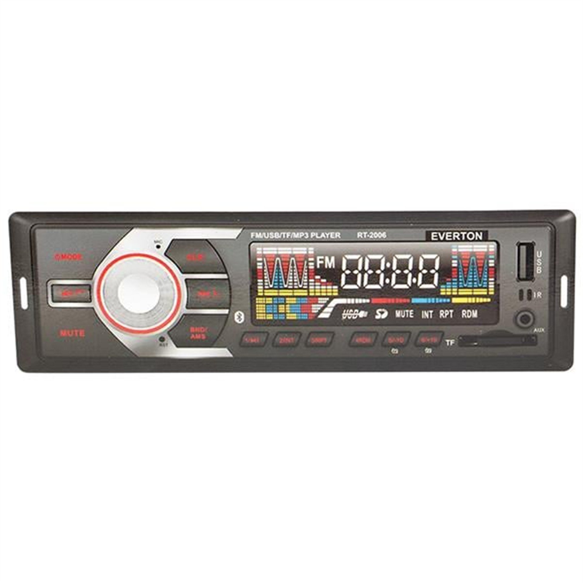Everton Everton RT-2006BT USB-SD-FM-AUX Mekaniksiz Bluetooth'lu Oto Teyp - Oto Teyp
