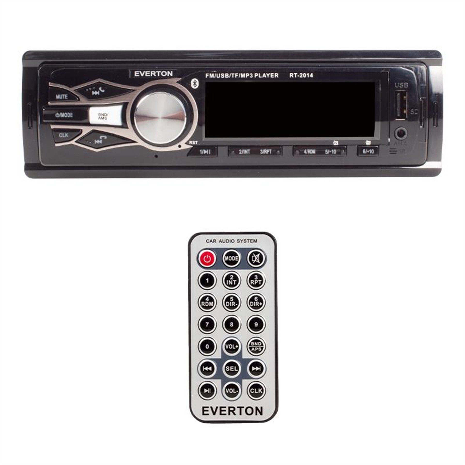 Everton Everton RT-2014BT USB-SD-FM-AUX-BT Destekli Mekaniksiz Oto Teyp - Oto Teyp