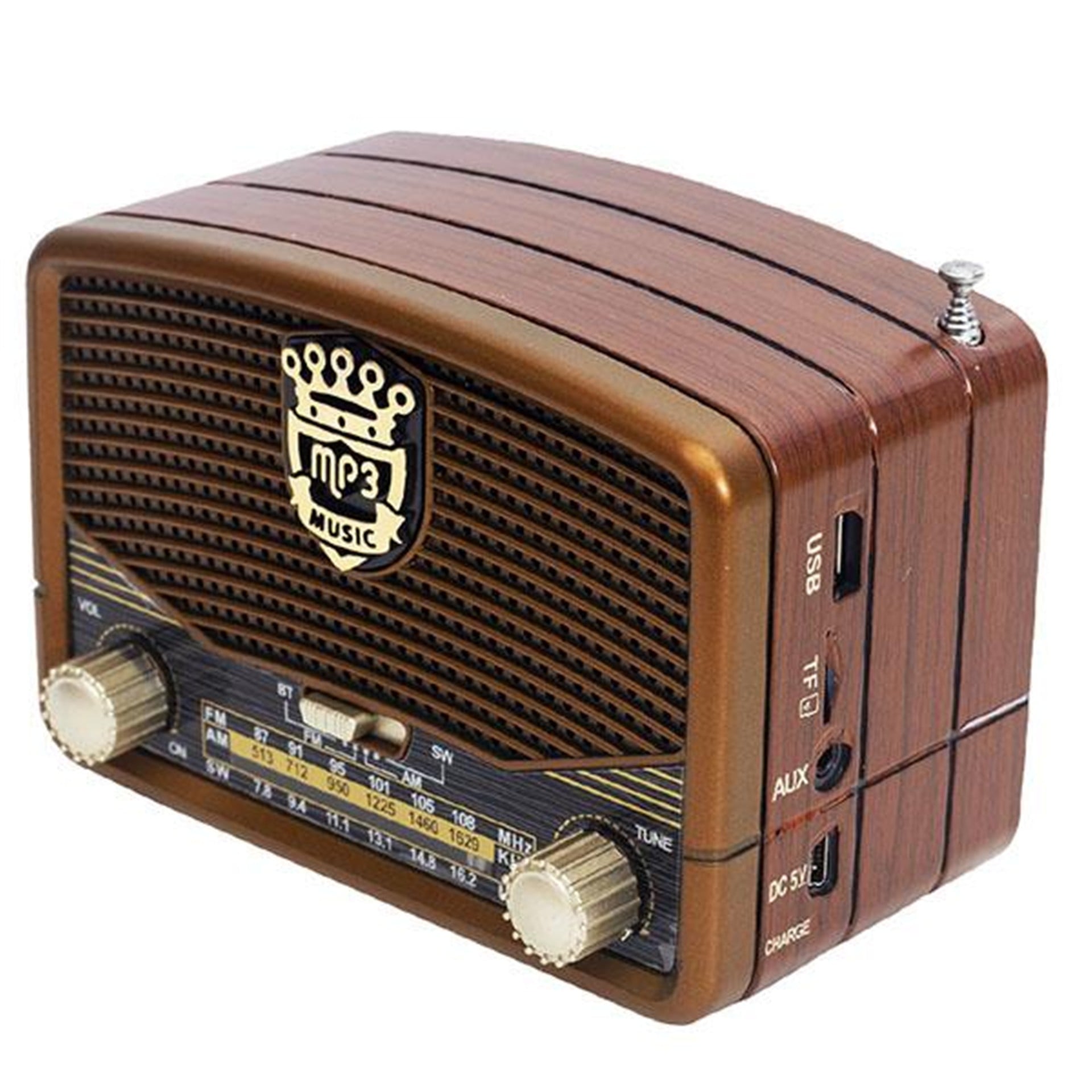 Everton Everton RT-307 USB-SD-FM-Bluetooth Destekli Nostaljik Radyo - Taşınabilir Radyo