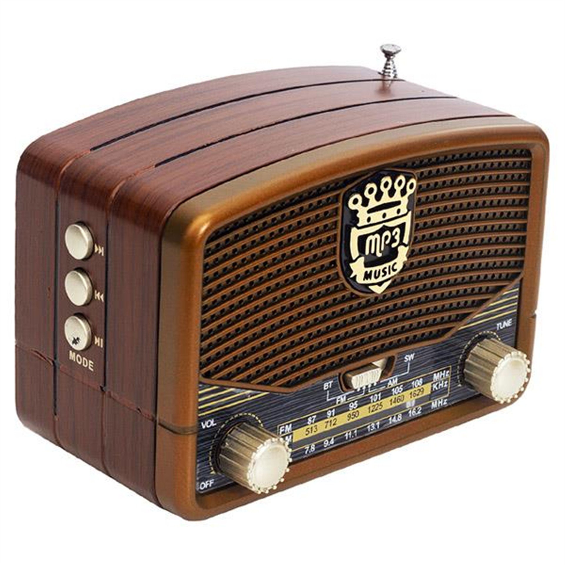 Everton Everton RT-307 USB-SD-FM-Bluetooth Destekli Nostaljik Radyo - Taşınabilir Radyo