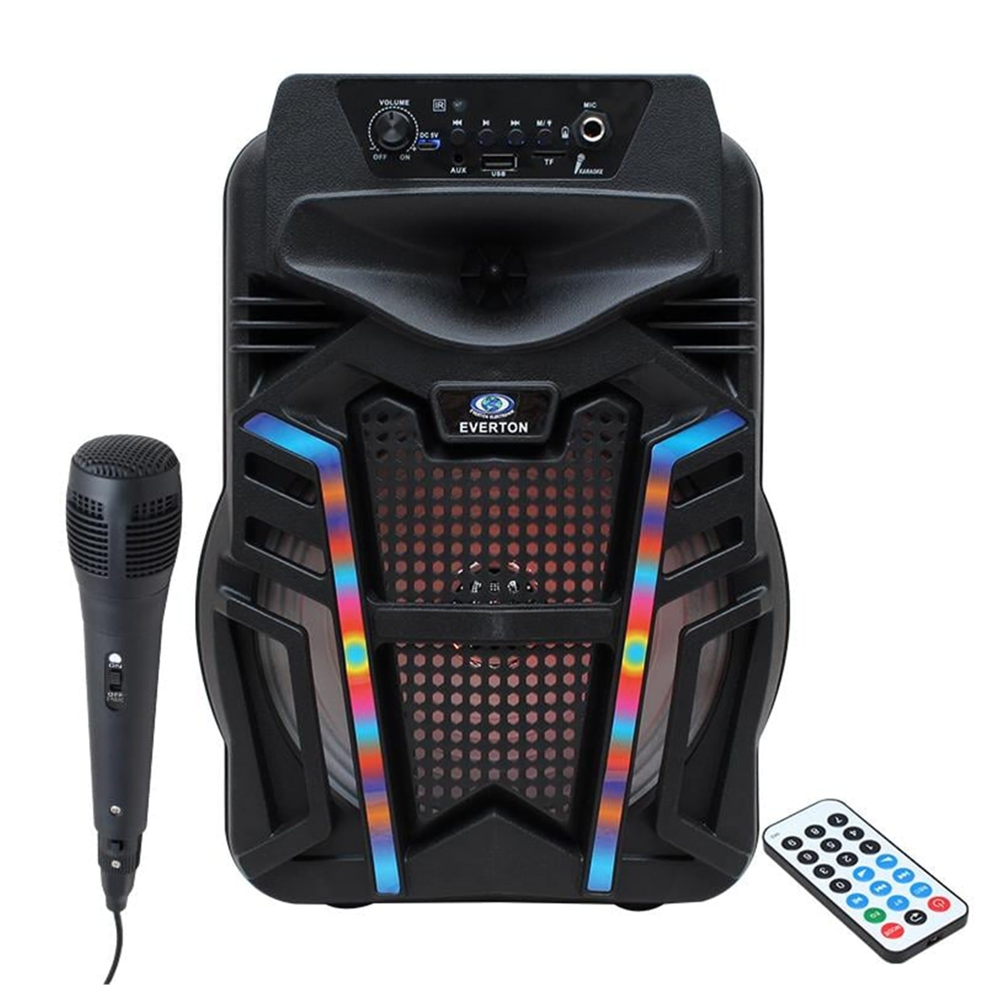 Everton Everton RT-402BT USB/SD/FM/Bluetooth Destekli El Mikrofonlu Taşınabilir Hoparlör - Bluetooth Hoparlör