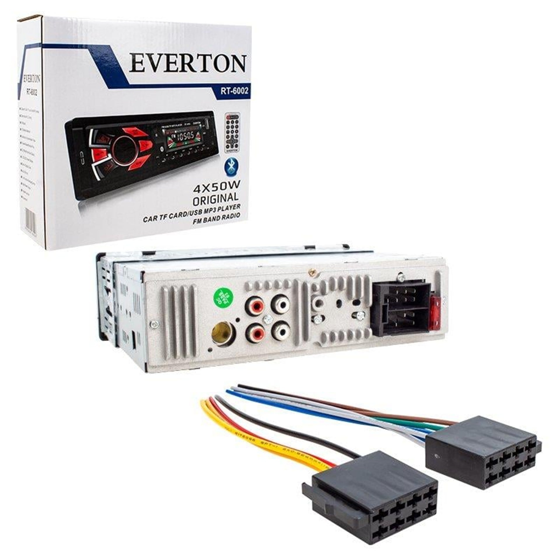 Everton Everton RT-6002BT USB-SD-FM-AUX- Bluetooth Mekaniksiz Oto Teyp - Oto Teyp