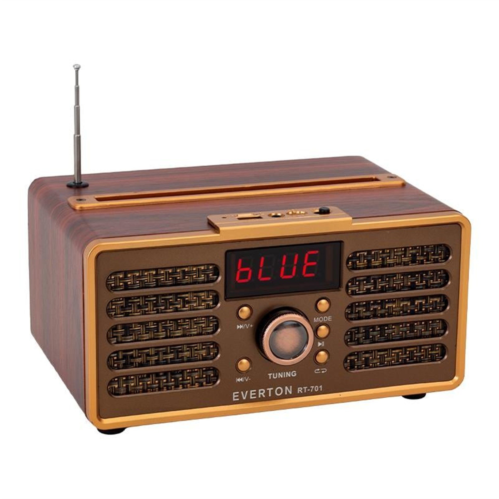 Everton Everton RT-701BT USB - SD - FM - BLUETOOTH Destekli Nostaljik Radyo - Taşınabilir Radyo