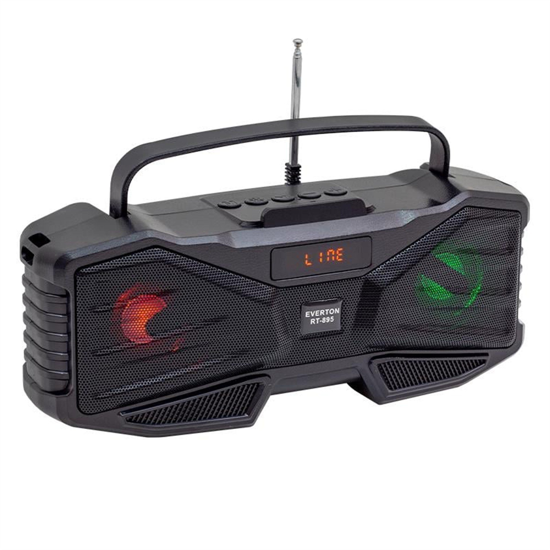 Everton Everton RT-895BT USB/SD/FM/BLUETOOTH Dijital Ekranlı Taşınabilir Hoparlör - Bluetooth Hoparlör