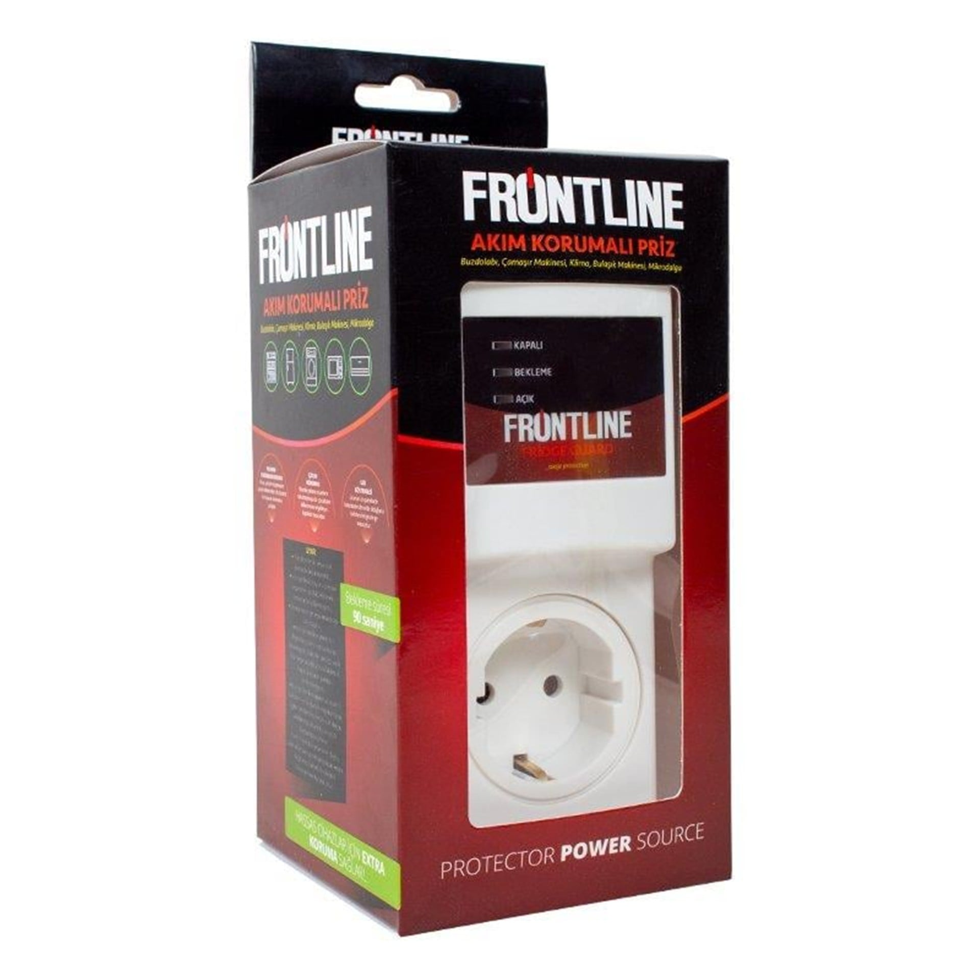 Frontline Frontline 16825 Fridge Guard Tekli Akım Korumalı Priz - Akım Korumalı Prizler