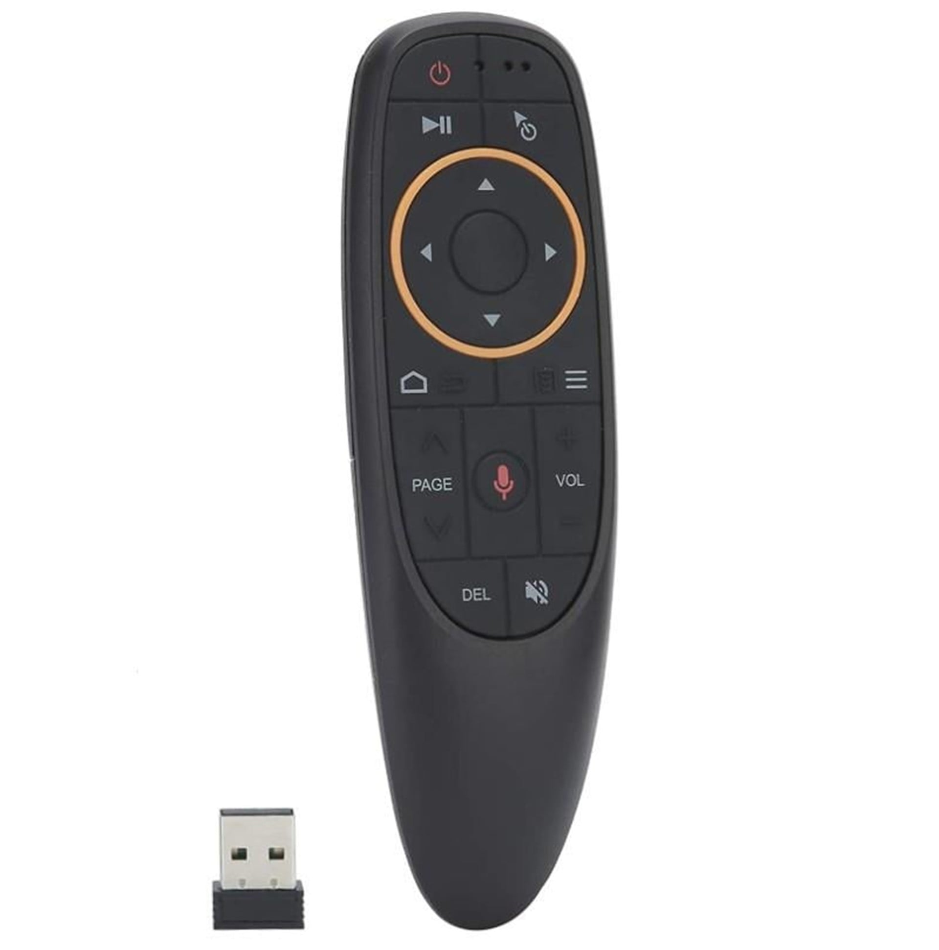 Weko G10 Android-Windows-Linux-TV Box-Mac OS Uyumlu 2.4 Ghz Ses Komutlu Wireless Air Mouse Uzaktan Kumanda - Akıllı Kumandalar