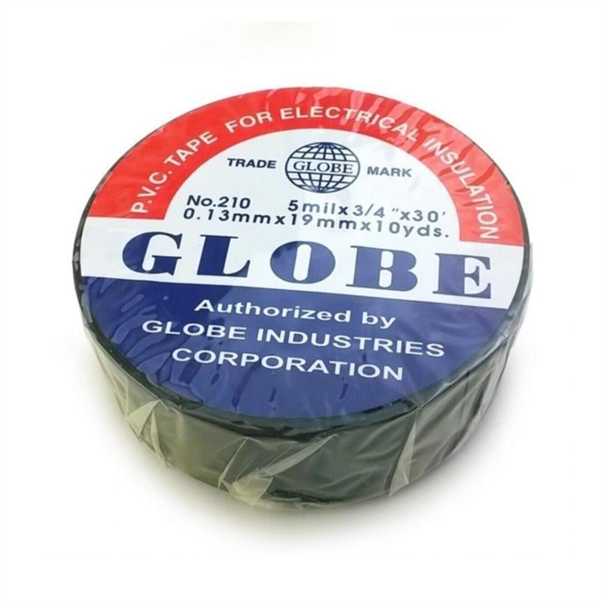 Globe Globe 0.13Mmx19Mm İzole Bant 10'lu Siyah - Kablo Ekipmanları