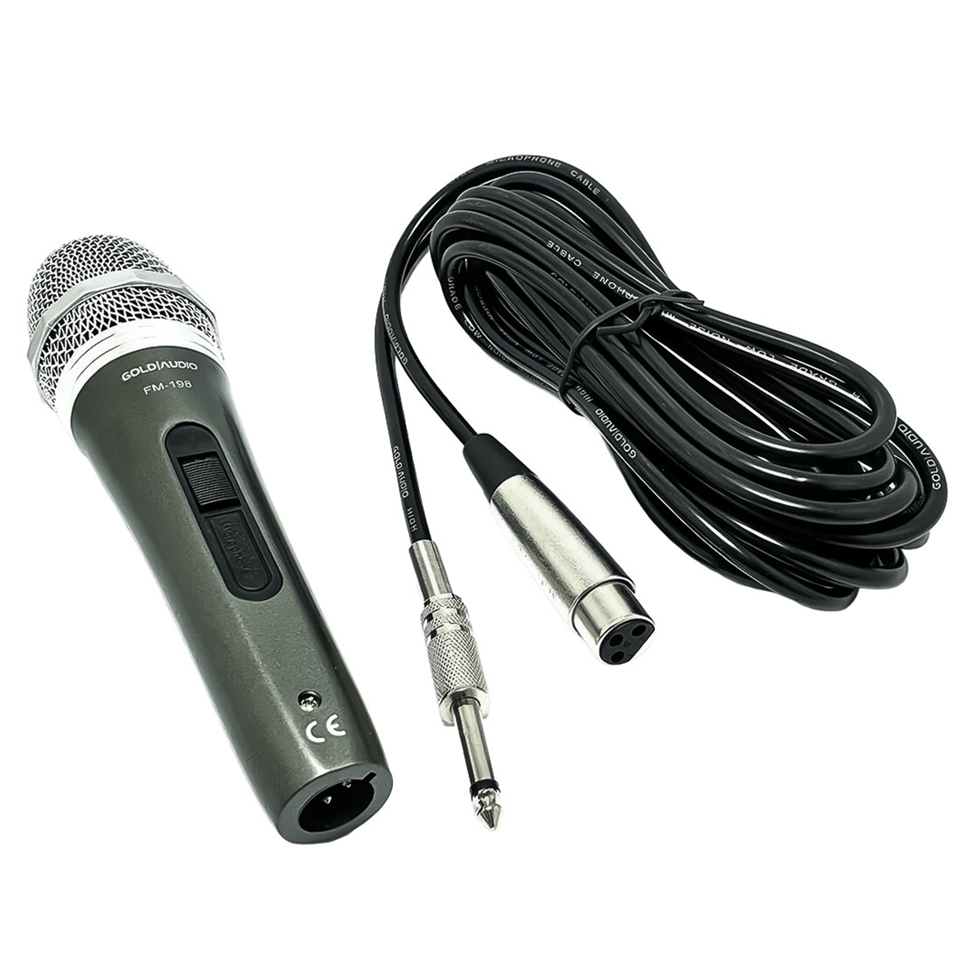 Reyonex Gold Audıo Fm-198 Kablolu El Mikrofon - Mikrofonlar