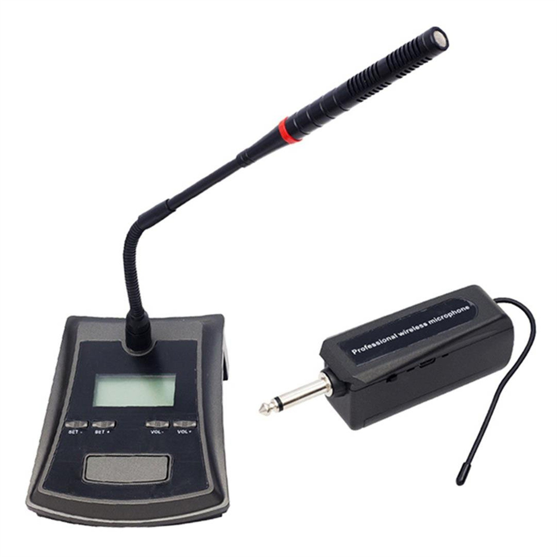 Gold Audio Gold Audio GX-751 UHF Ekranlı Wireless Kablosuz Kürsü Mikrofonu - Kürsü Mikrofonları