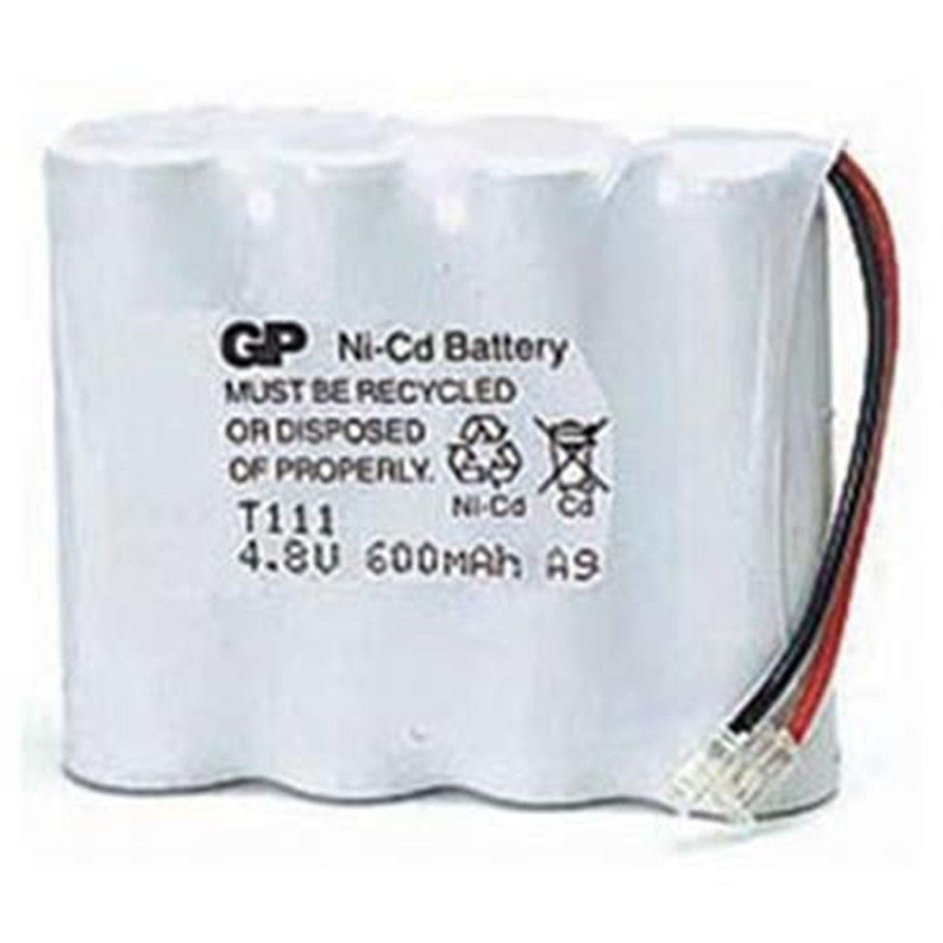 GP Gp T111 4.8 Volt 600 Mah Unıversal Jacklı 4Lü Kalem Pil - Şarjlı Piller